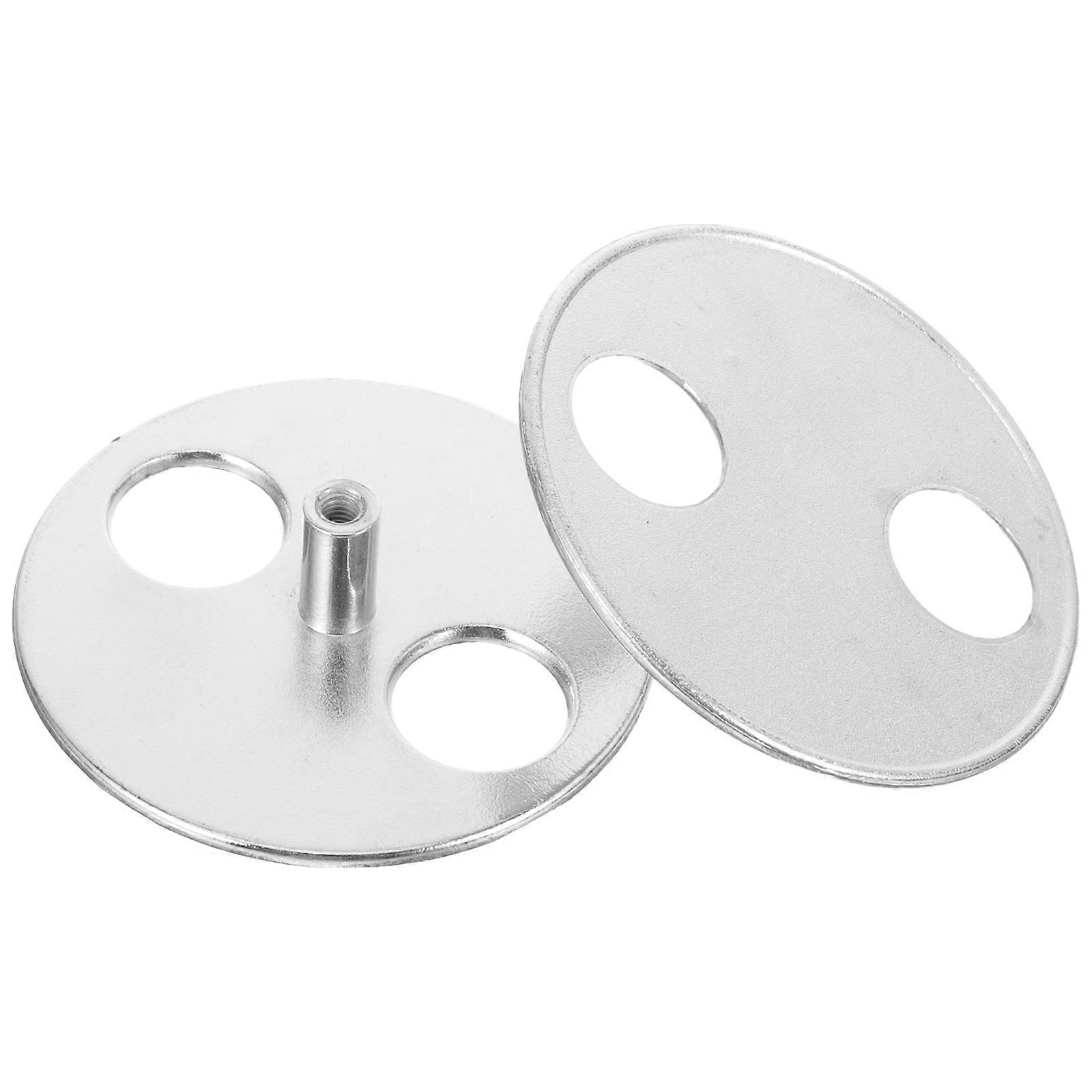 Music Box Replacement Winding Keys Made of Metal for Music Box Movements with Silver Color 2 Pieces