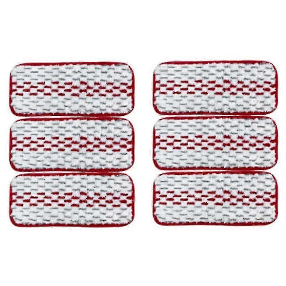 6 Pack Vileda Mop Replacement Pads - Compatible with Easy Clean Mop Head AccessoriesEdition 0724