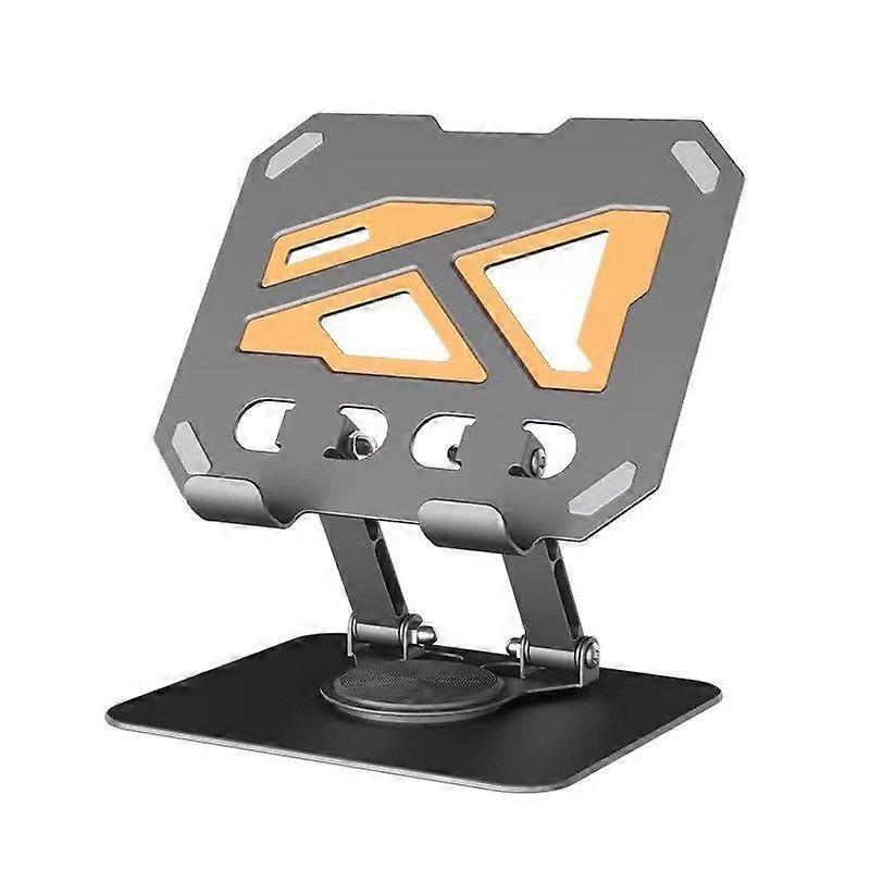 Portable Foldable Tablet Stand: Adjustable Desktop Mobile Phone Holder Base For Streaming Watching And Office Use White