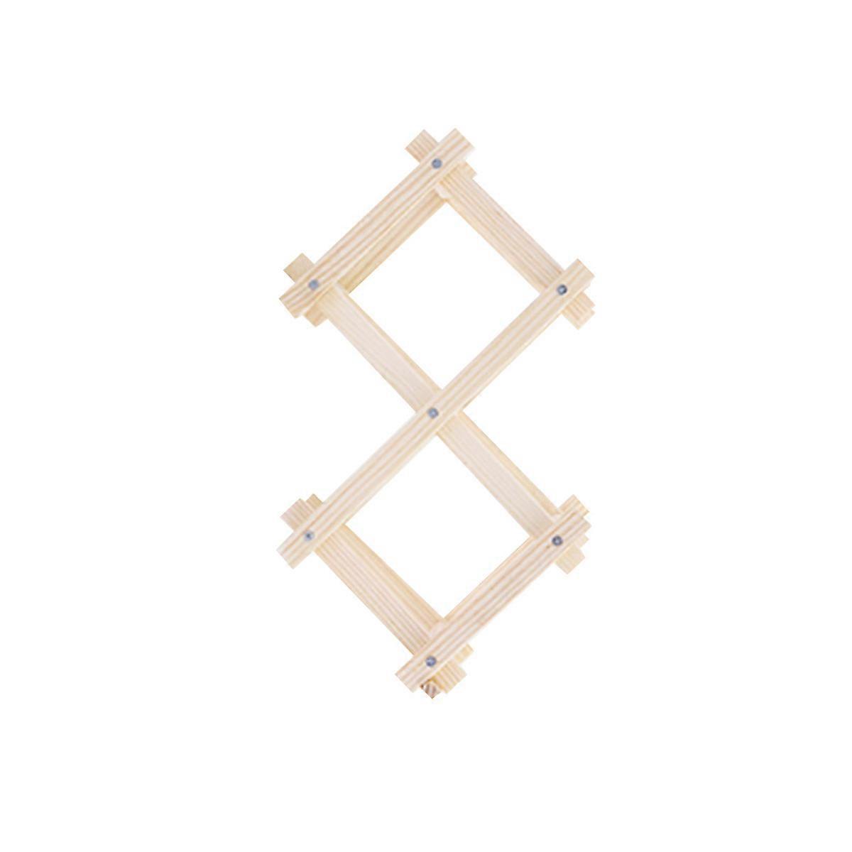 Wooden Wine Holder for Bar Use Beige Color Keeps Bottles Organized and Tabletop 750 ml Bottles 3 Pack