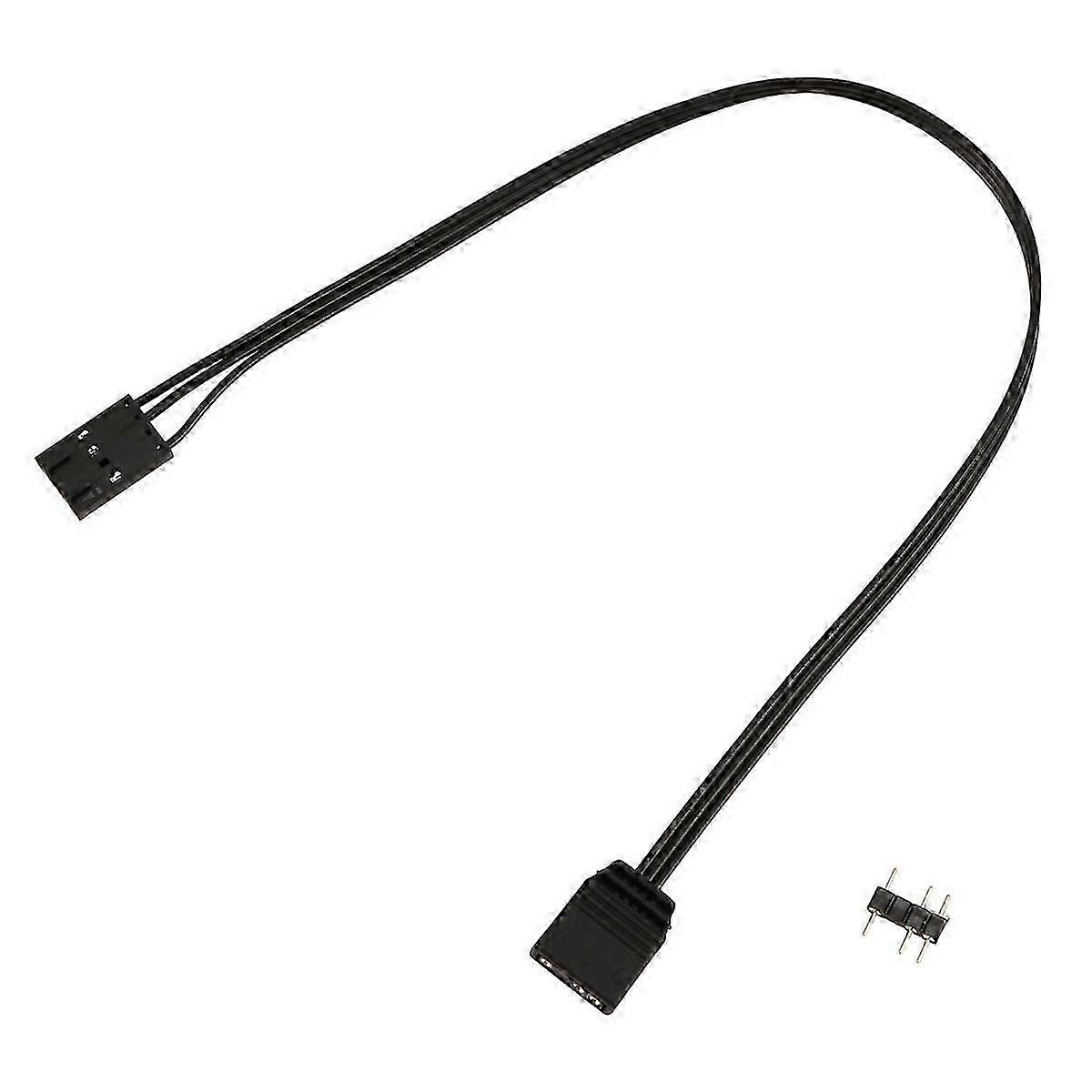 ل 4PIN RGB إلى معيار ARGB 3-Pin 5V محول موصل كابل RGB 25 سم