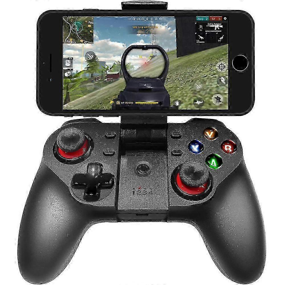 Upgraded Mobile Game Controller, Wireless Bluetooth Gamepad Joystick Multimedia Game Controller Compatible With Ios Android Perfect For The Most Games