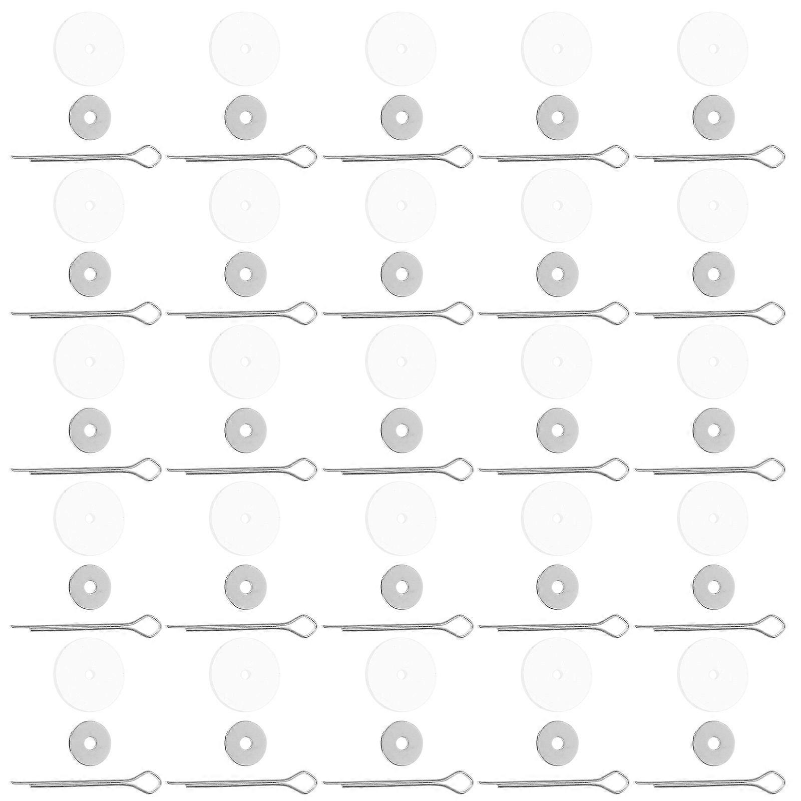 Doll Joint Cotter Pin Accessories For Plush Bear Crafting Projects Multi Color Rotatable 2 Sets