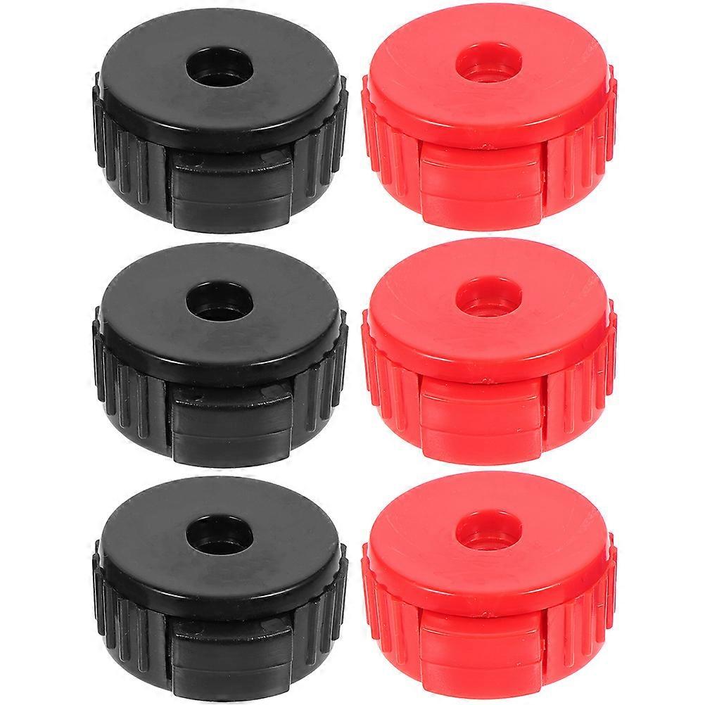 6pcs Quick Release Cymbal Nuts for Drum Fixing – Easy Installation & Removal for Percussion Accessories
