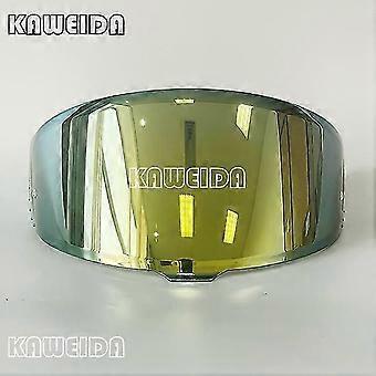 shoei rf 1400 gold visor For Shoei Rf1400 Nxr2 Cwr-f2 Cwr-f2r Z8 X15 X-fifteen X-spr Pro Visor  Sunscreen Windshield Uv Moto