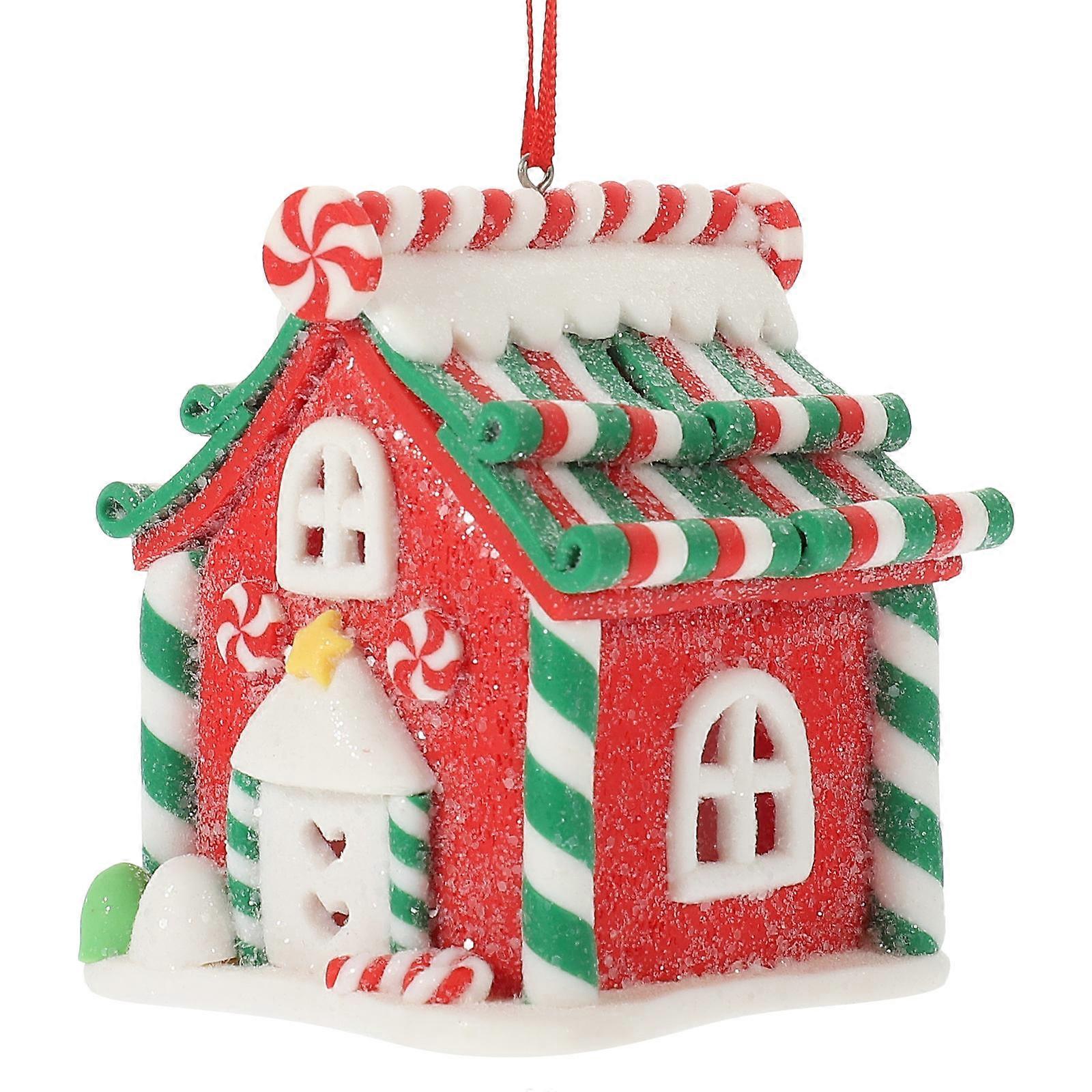 Christmas House Mini House For Home Decoration Suitable For Family Gatherings With PVC Material 1Pack
