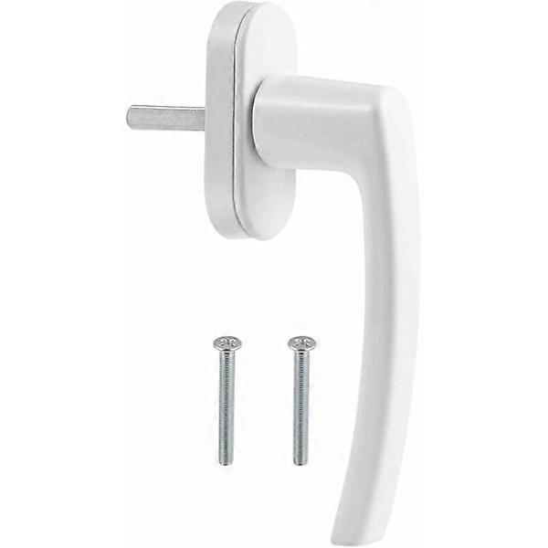 Handle for PVC windows and doors, white