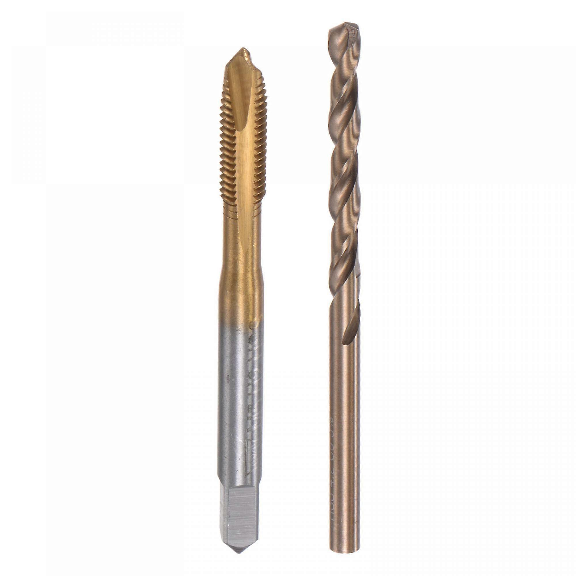 M5 x 0.8 Spiral Tap and 4.2 mm Drill Bit Set Metric  Speed Steel Machine Screw Tap Thread Cutting Tool