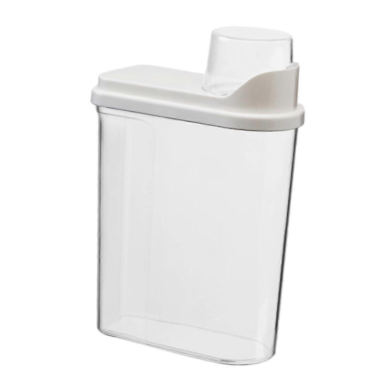 Airtight Transparent Pet Food Container with Duckbill Spout for Snacks and Dry Goods, Easy to Clean, 1 Piece