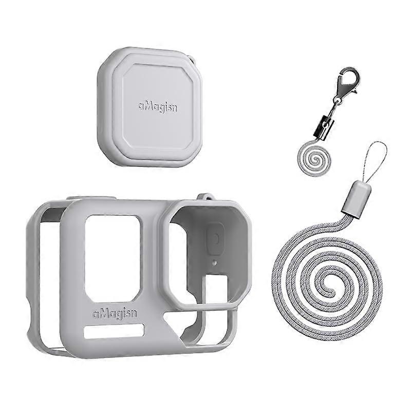 Silicone Case for Insta360 AcePro2 Lens - Grey Body Protection Accessory, Durable, Lightweight, Custom Fit