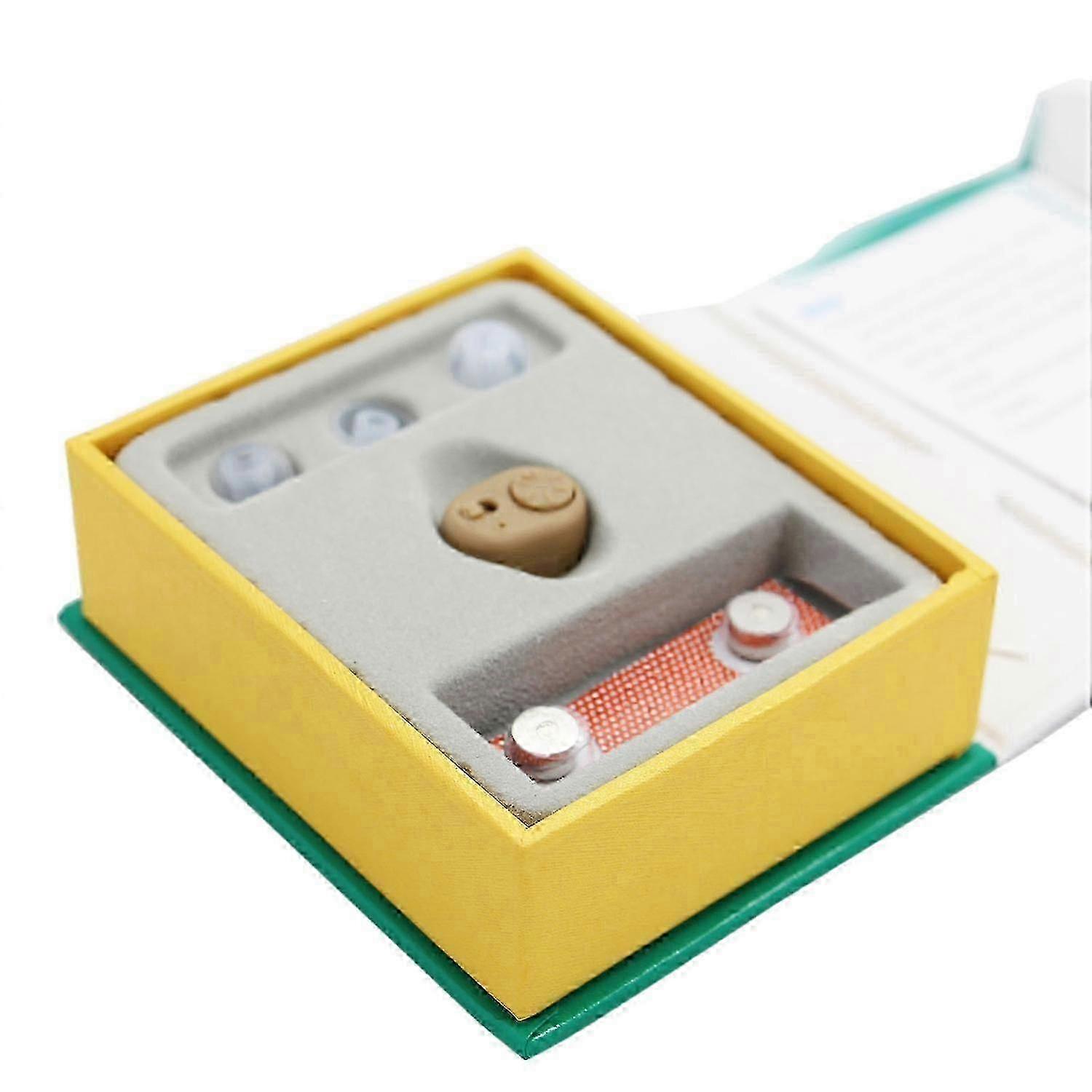 1 Set K-86 In Ear Digital Hearing Aid Amplificator de sunet reglabil 3 Dimensiune Dopuri de urechi