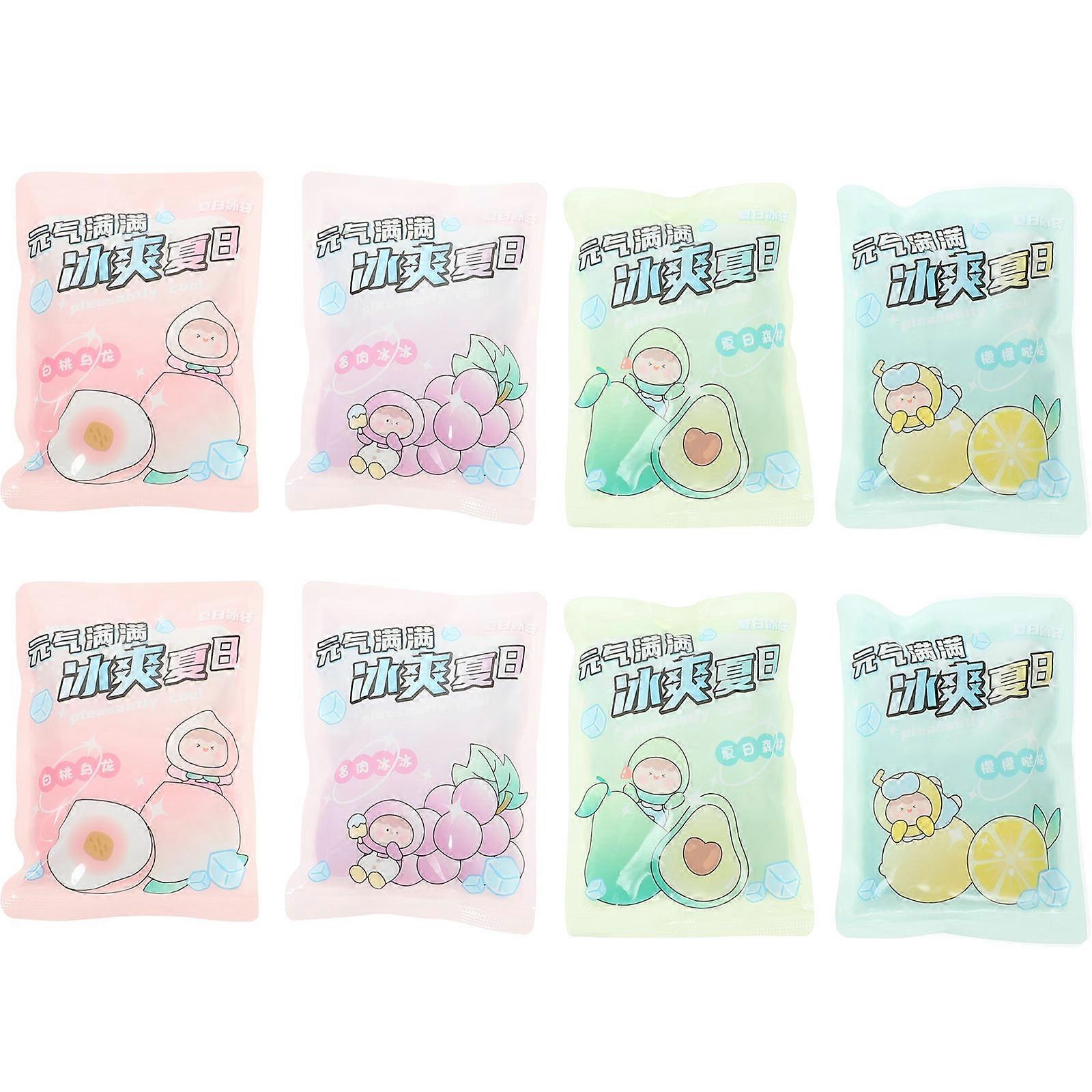 Relieving Ice Packs For Outdoor Travel Assorted For Beverages 10 Pcs