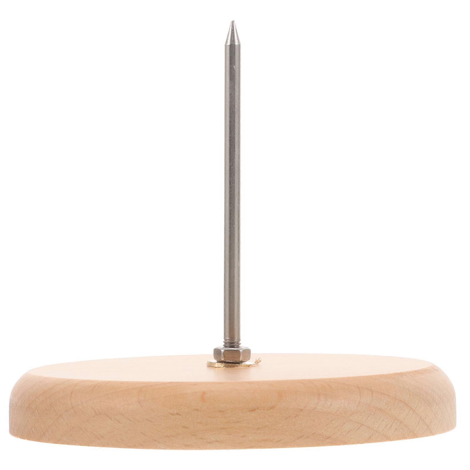 Wood and Iron Desk Receipt Holder for Bills Memos and Tickets Perfect for Restaurant and Office Use Multi Size