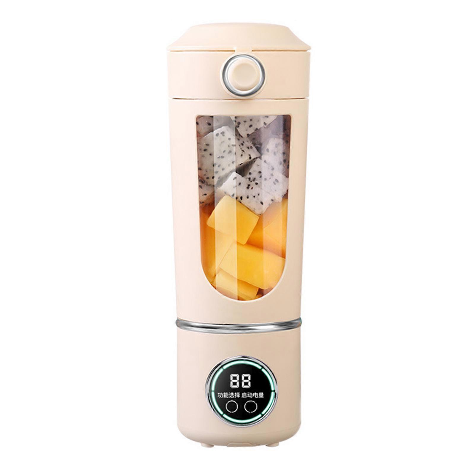 700ml Fruit Juicer Cup, USB Charging Portable Juicer Wireless Personal-Juicer Cup for Fitness Journey Accelerator