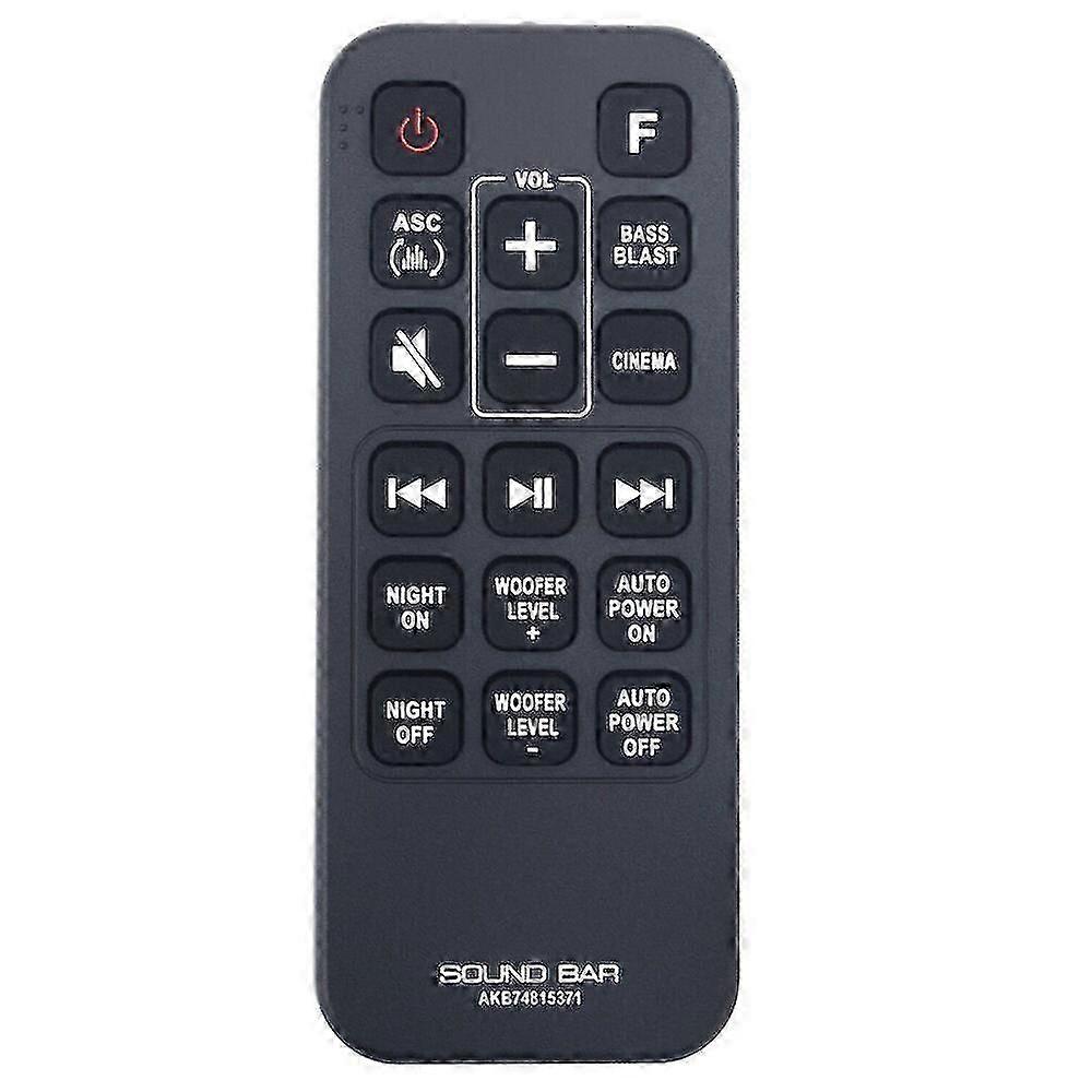LG sound bar remote control replacement AKB74815371