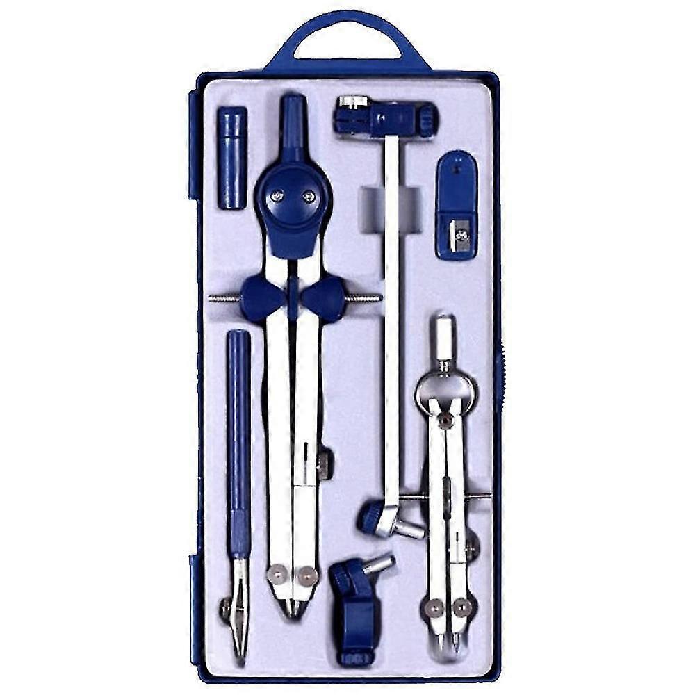 9Pc Drafting Compass for Geometry Set Tool Compass Drawing Tool for Geometry for Drafting, Math, Dr