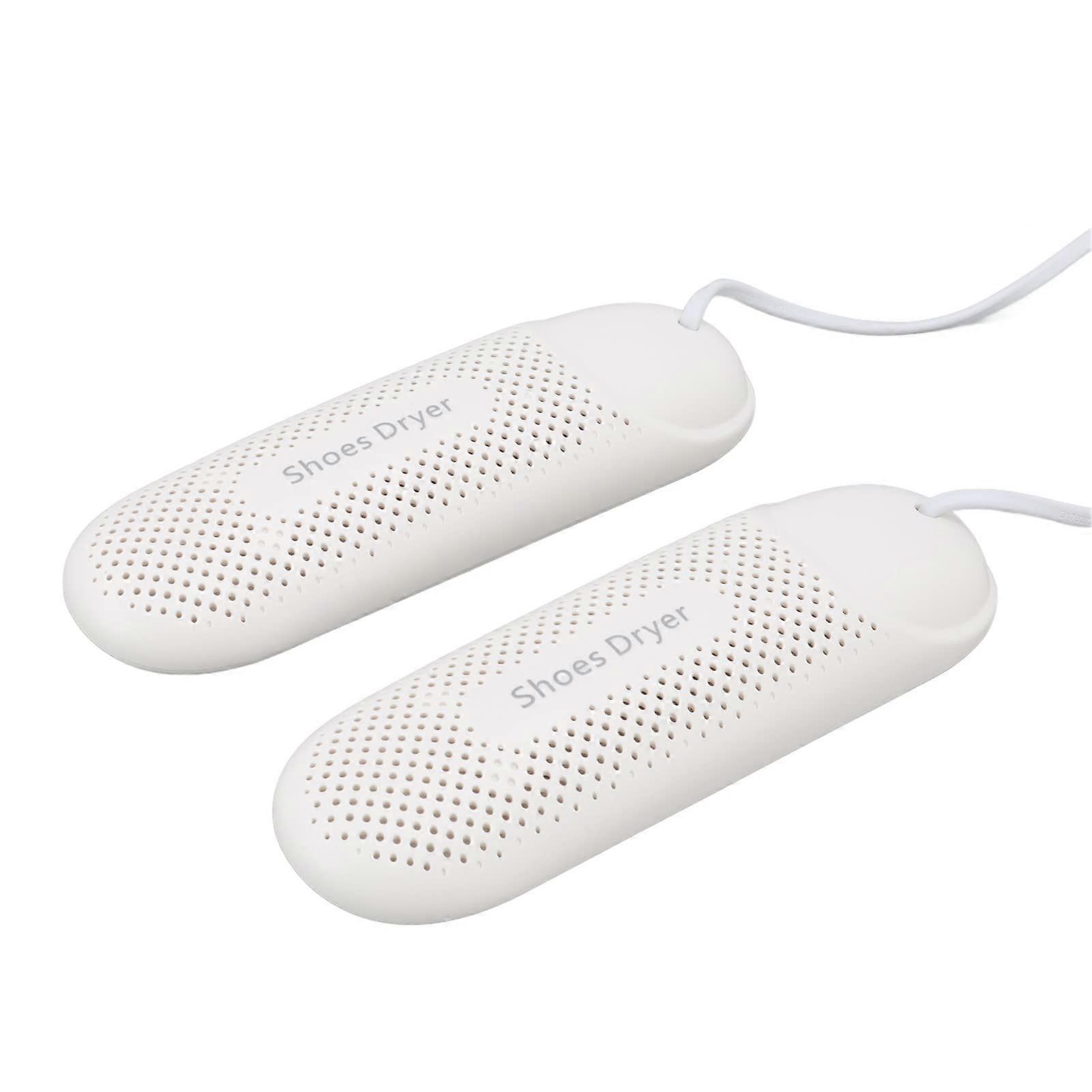 Shoe Dryer, 12W Sterilization Deodorization Disinfection with Temperature Control (Purple Light EU Plug 220V)