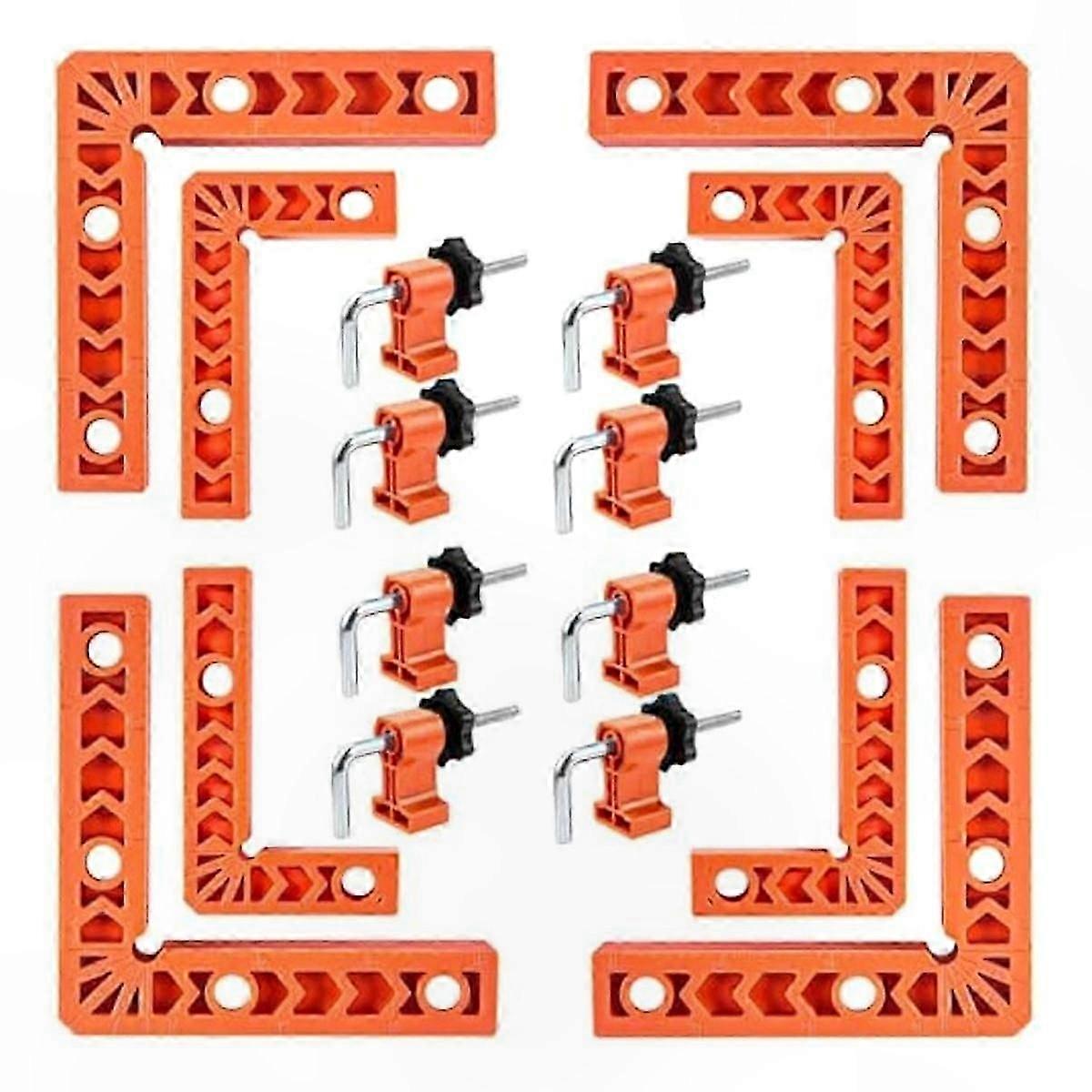 Right Angle Clamp for Woodworking, 90 Degree Corner Clamp Tool, Positioning Square for Picture Frames and Carpentry Projects
