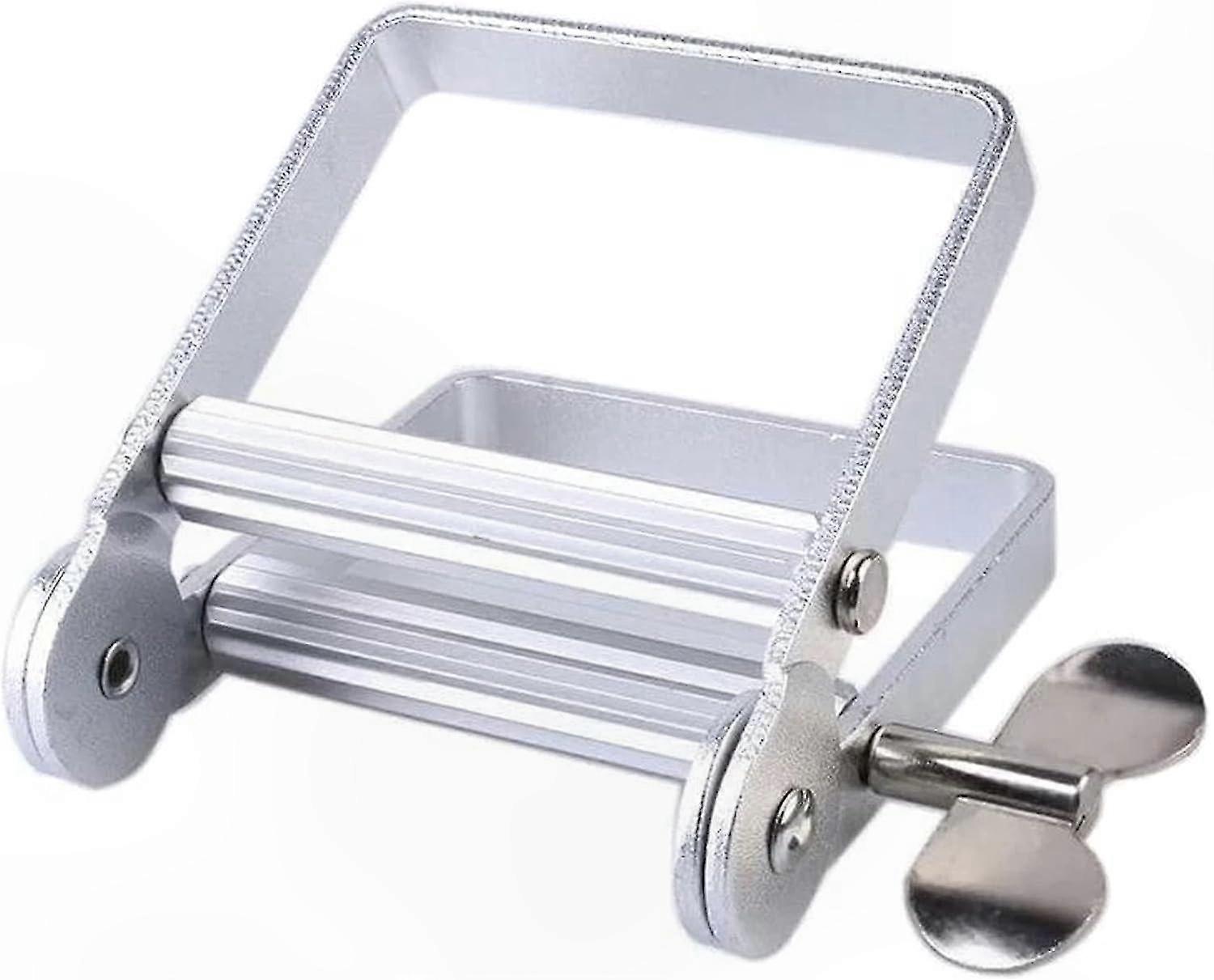 Metal Tube Squeezer for Toothpaste and Cosmetic Products - Lazy Dispenser Tool for Squeezing and Wringing Tubes Efficiently