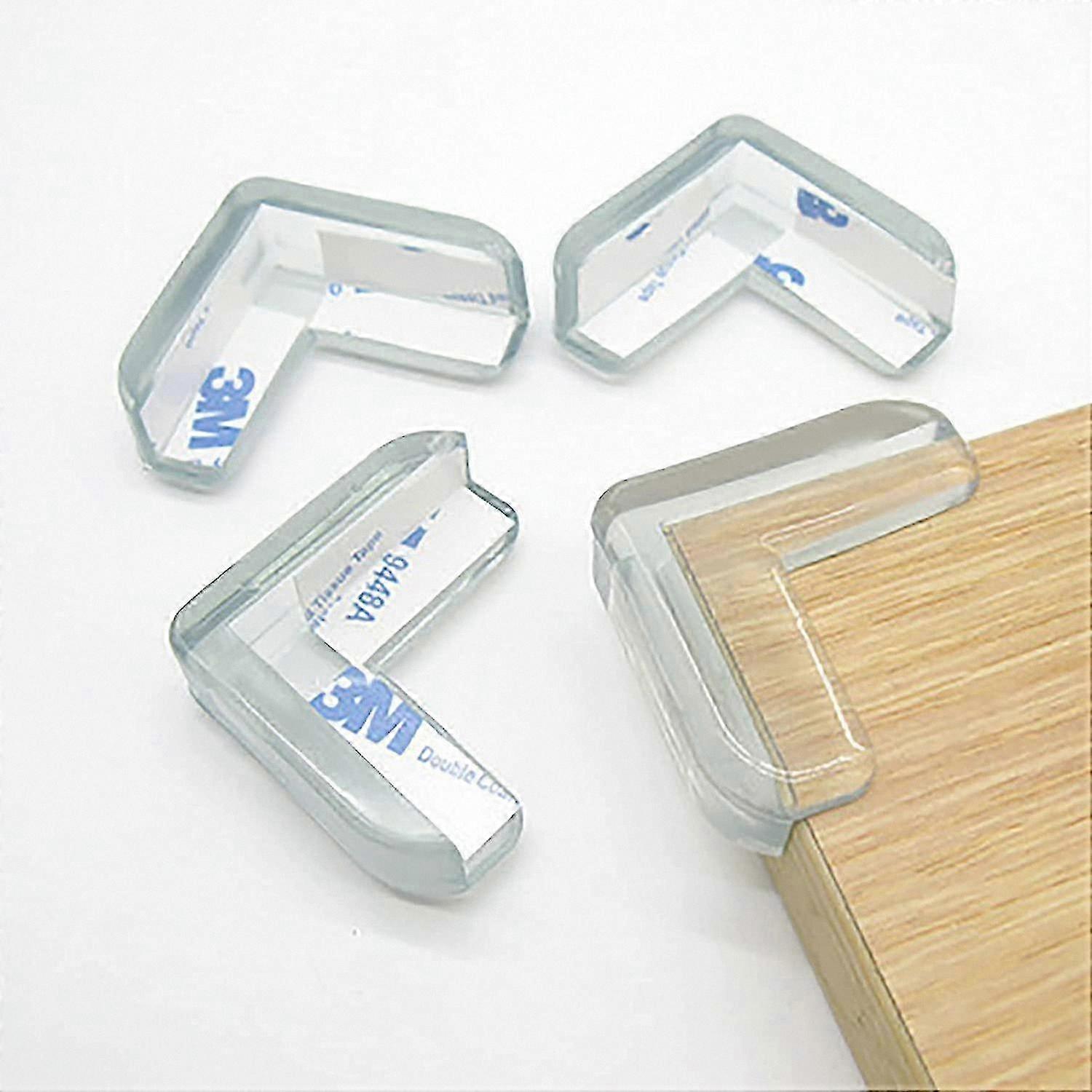 12 Pack Clear Table Corner Guards for Baby Safety, Durable and Transparent Edge Protectors