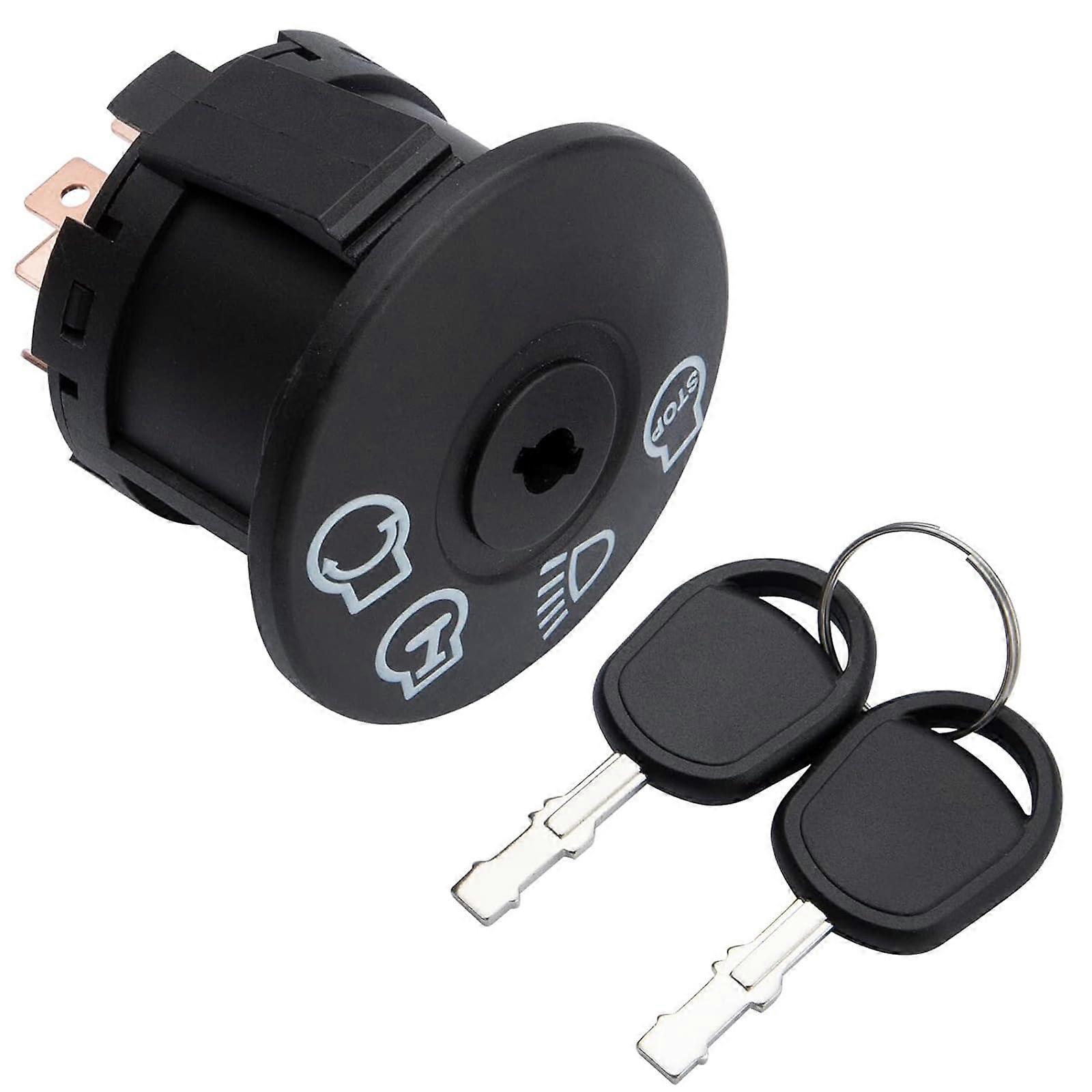 7-Pin Lock Switches Key Set For L120 L130 Mower, Lock Cylinder Compatible, Durable Upgrade