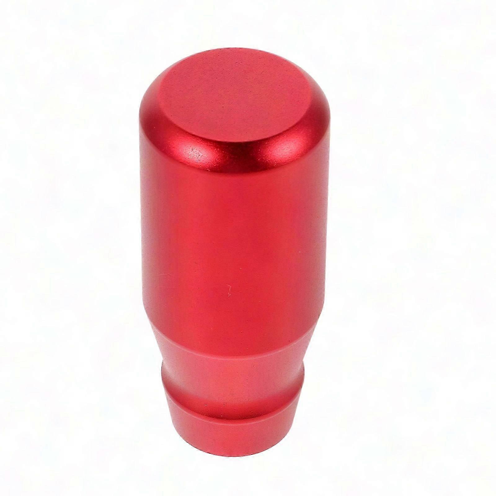 Red Car Gear Shift Knob - Modern Round Design for Vehicle Modification (1 Piece)
