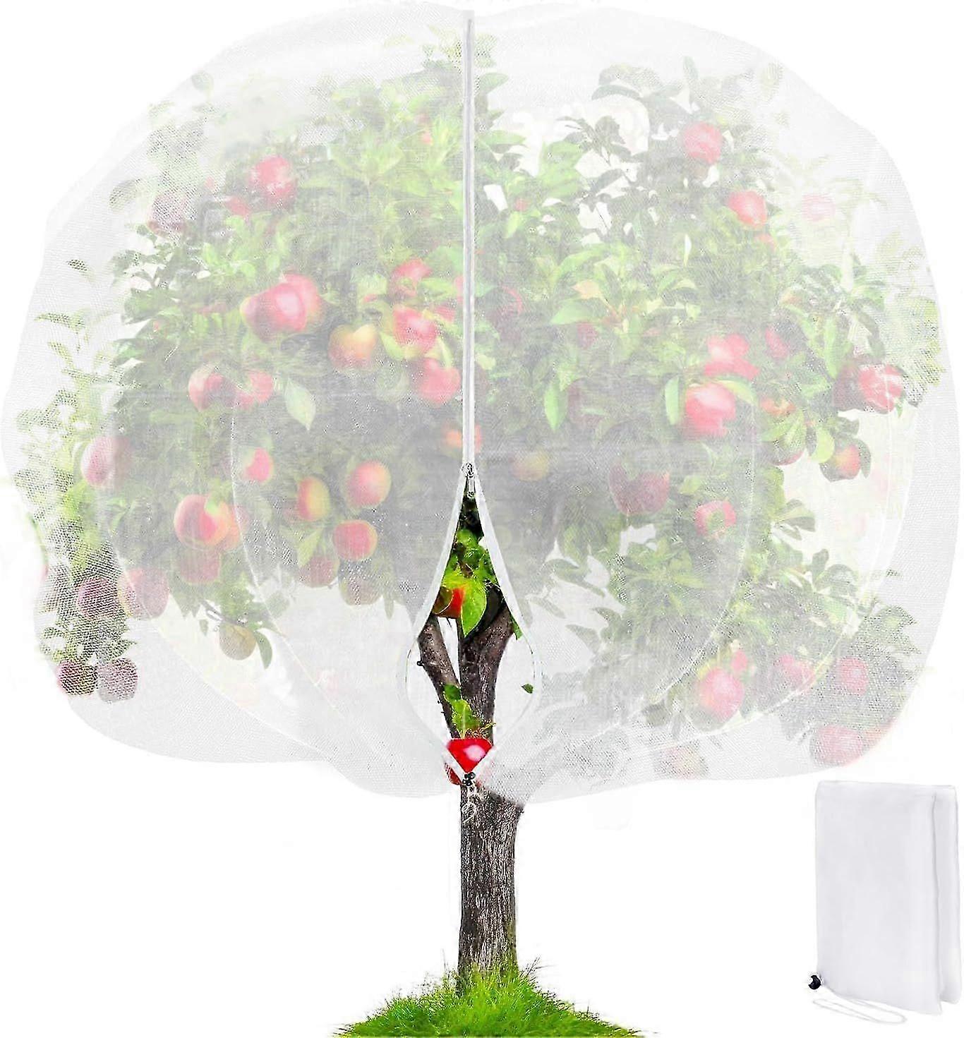 2025 New 8x8ft Garden Netting for Fruit Trees - Large Insect Protection Net for Plants