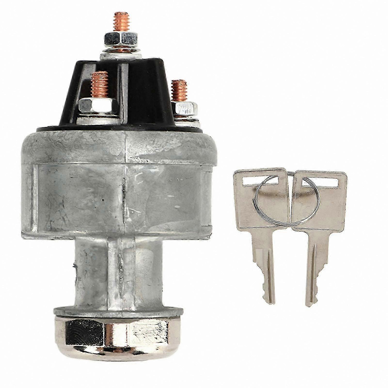 Loader Ignition Switch with 2 Keys Replacement for Compact Track and Skid Steer Models