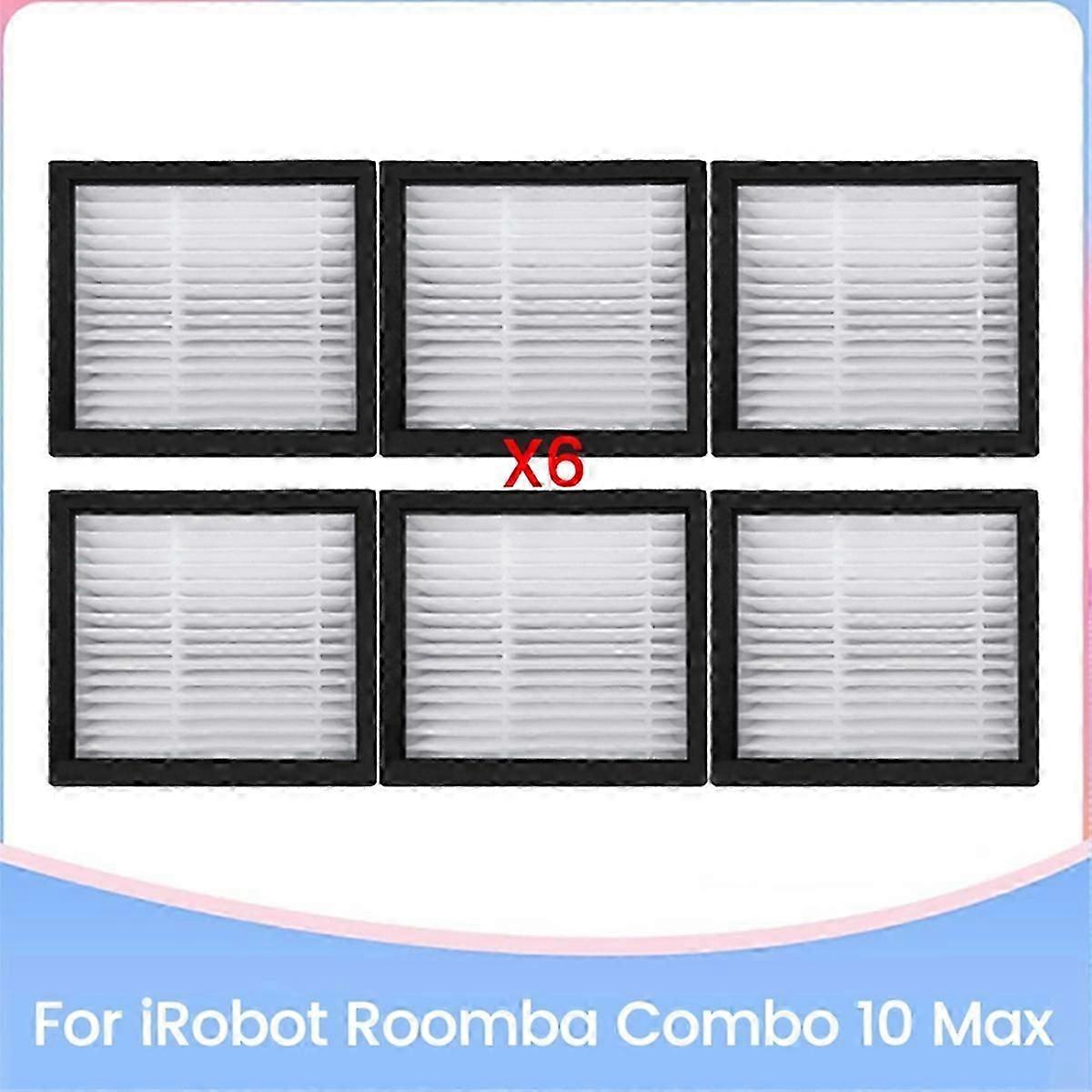 Filter for Combo 10 Max Spare Parts Efficient Household Cleaning Accessories 6PCS