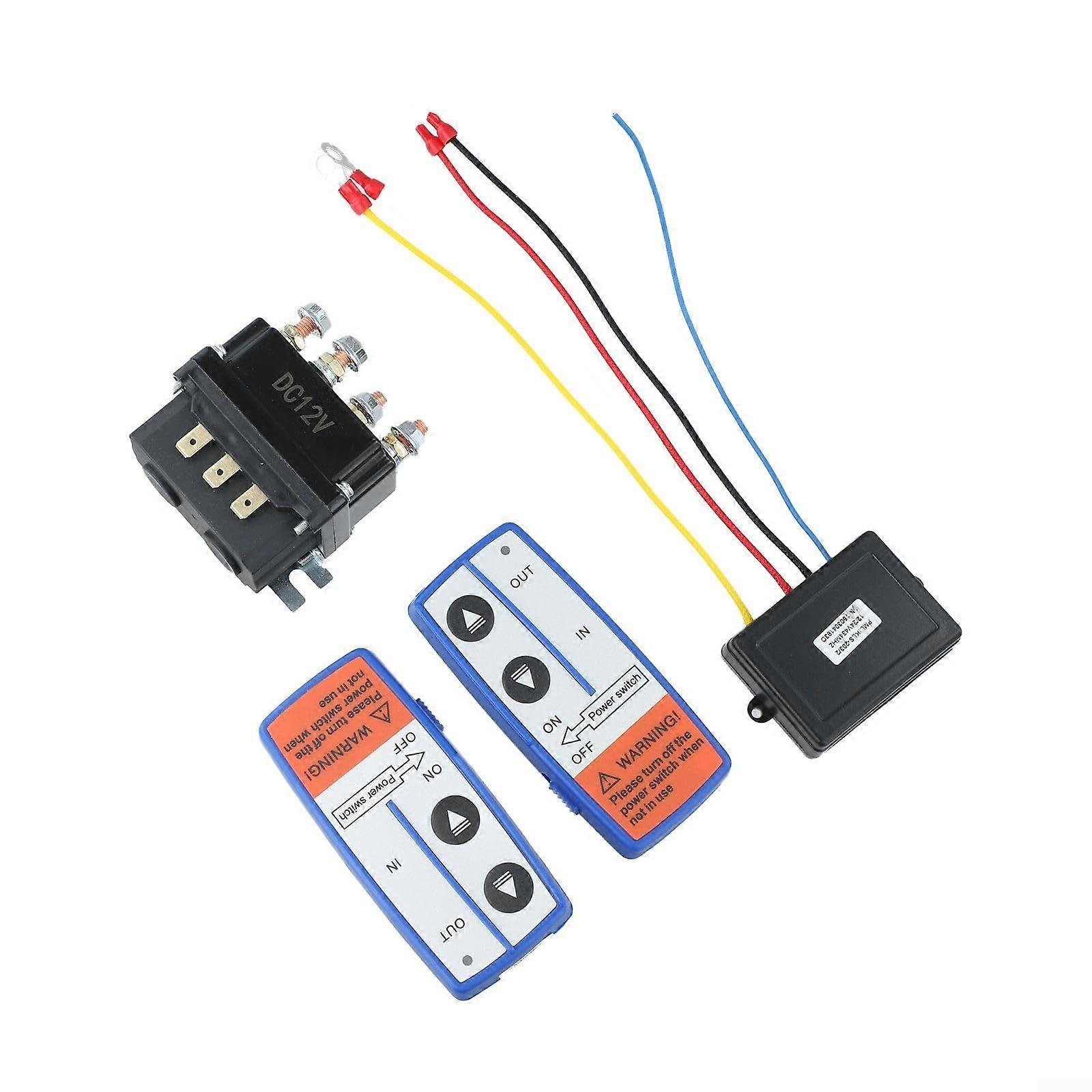 Winch Remote Controller Wireless Winch Remote Control Kit Handset Switch Controller For ATV Side By Side Off Road Vehicle Accessories