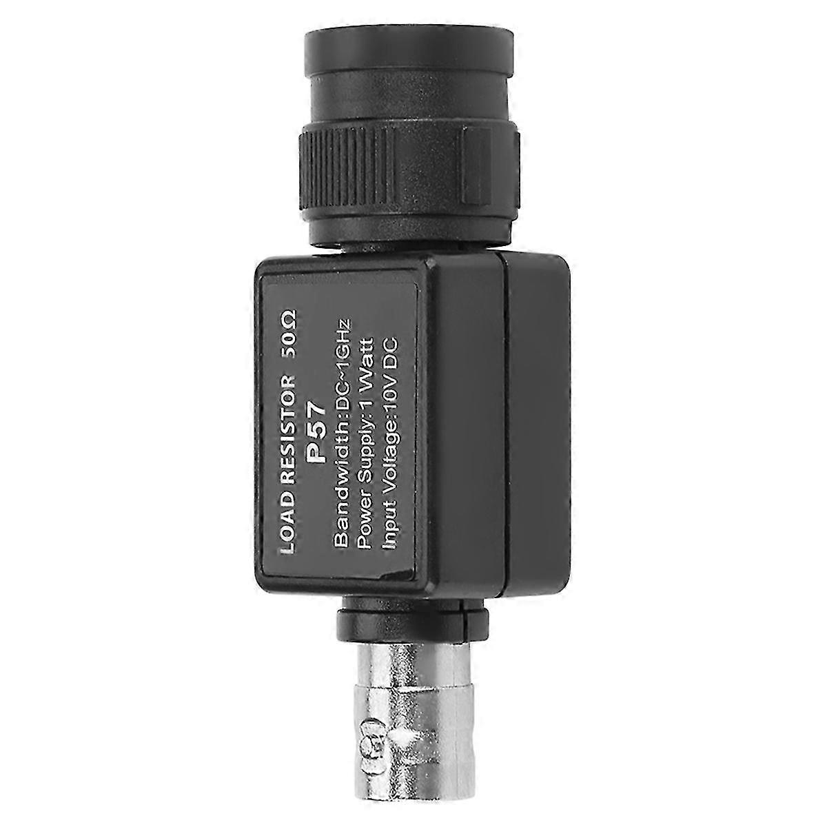 P57 50ohm Black BNC to BNC Female 50KY Q9 Adapter Connector