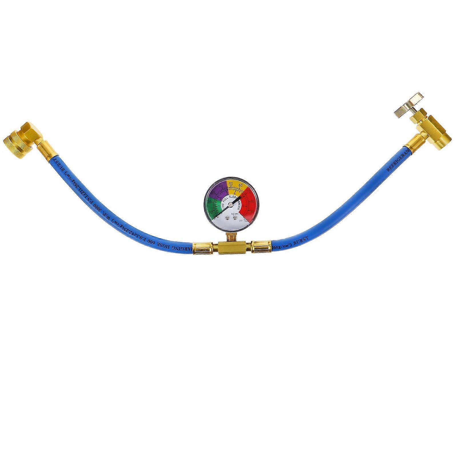 Refrigerant Recharge Hose Car Air Conditioning Fluoride Adding Tube Pipe