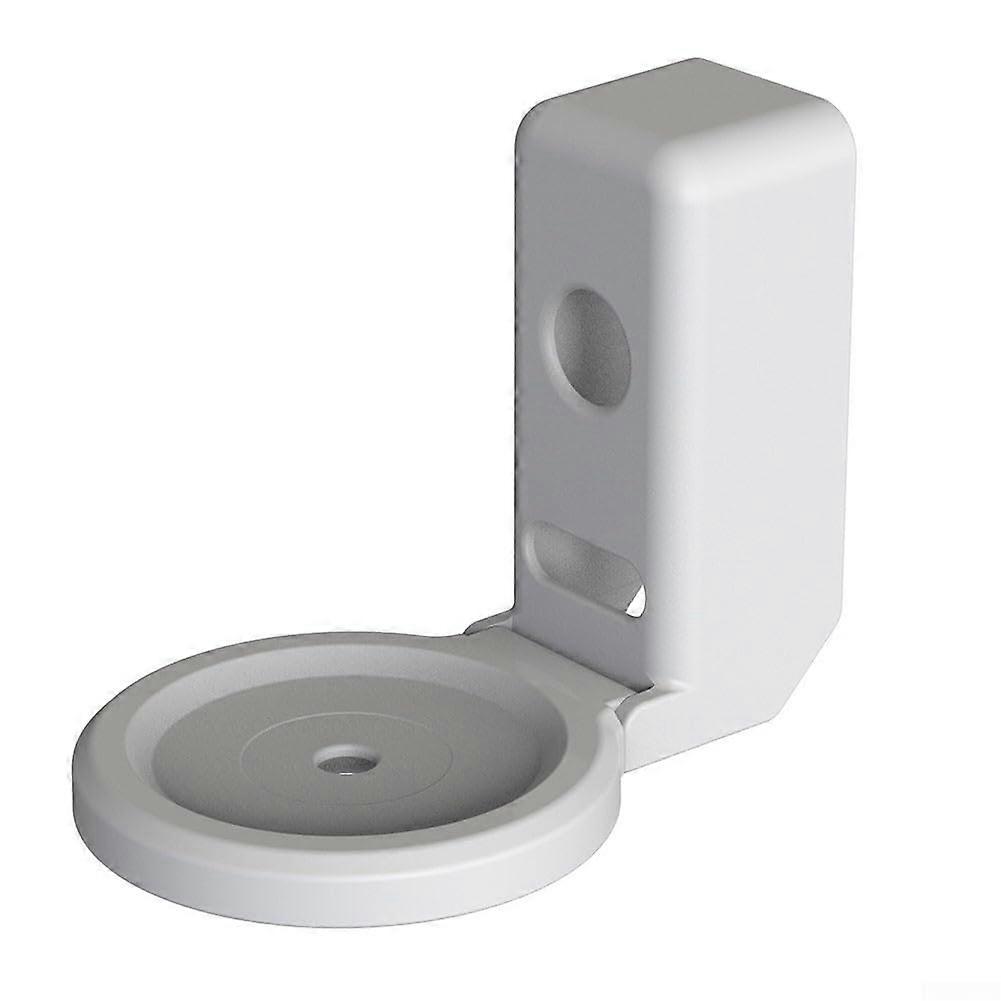 Wall-Mounted Holder for Echo Dot 5th/4th Gen, ABS Bracket, Cable Management, Space-Saving Design, Easy Installation, White