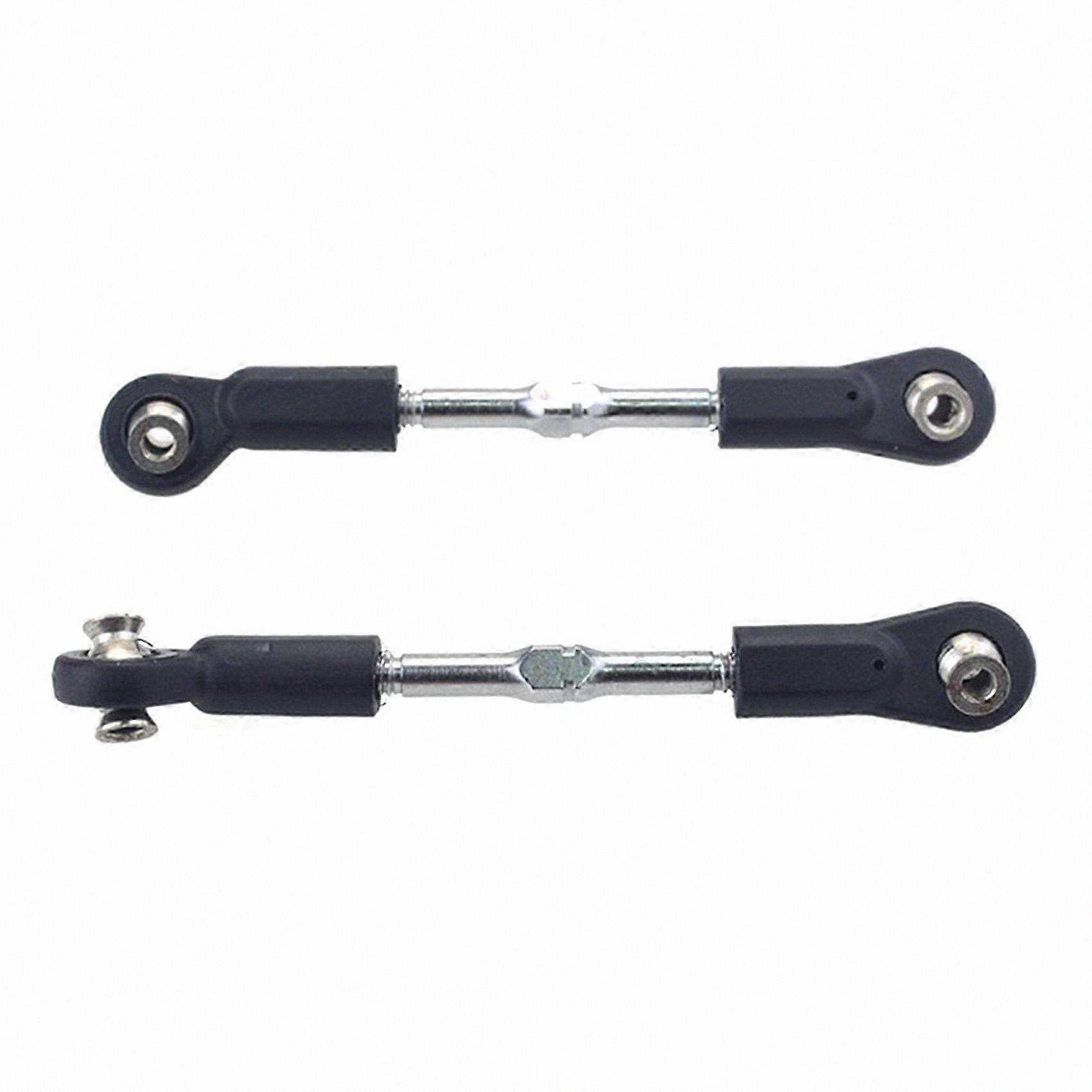 2 Pieces Steering Rod 8020 for 1/7 RC Car Upgrade Spare Parts Accessories Replacement for DBX07 EX07 Models