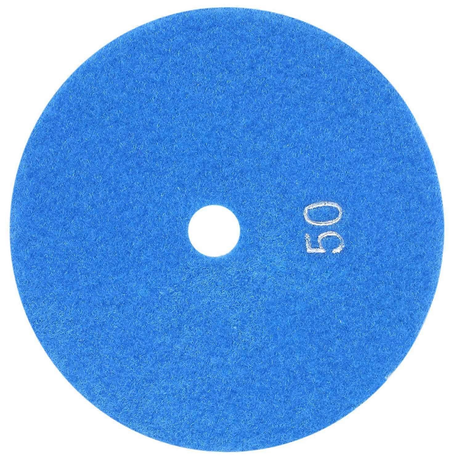 5 polegadas 125mm Wet Diamond Polishing Pads Grits de granito de mármore 50