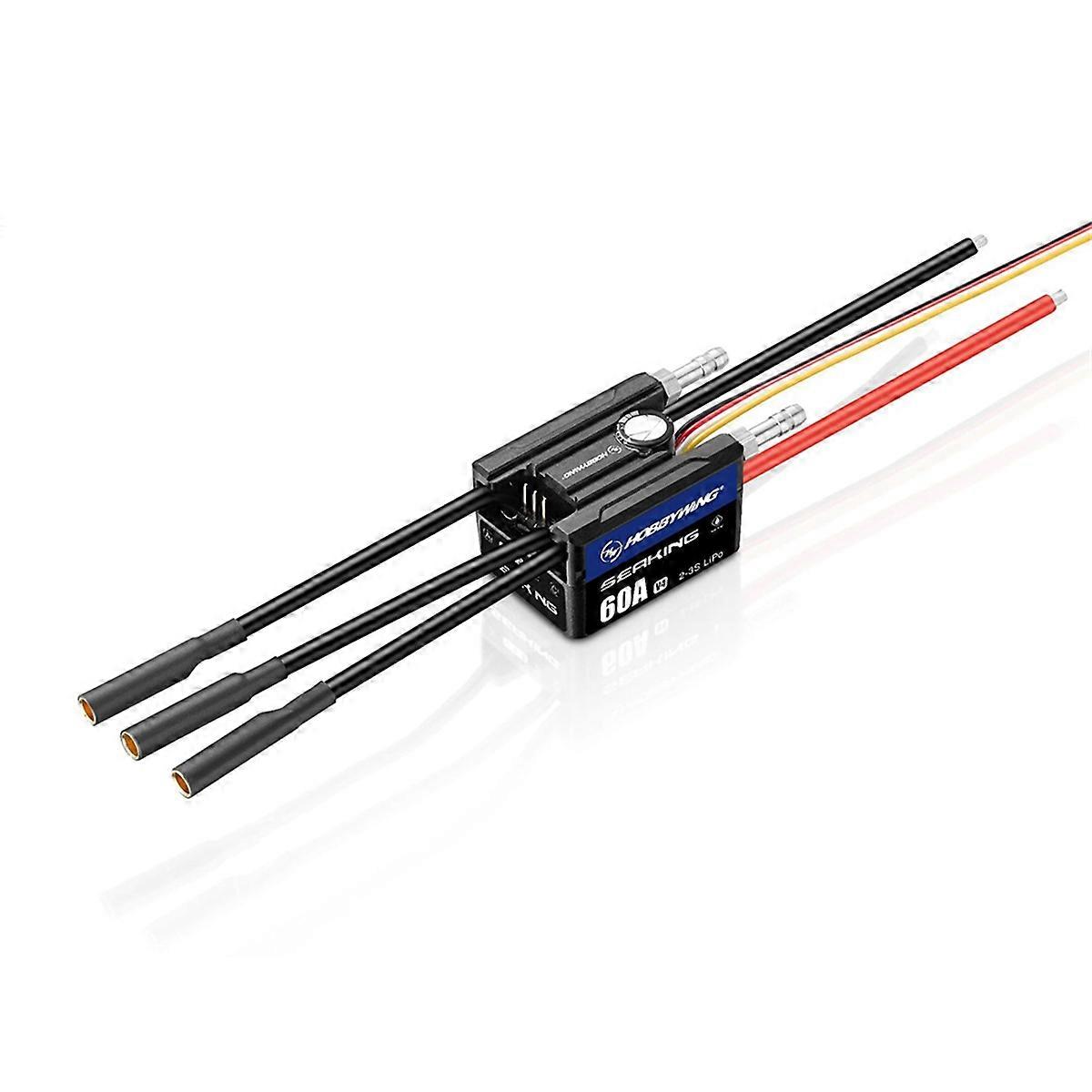 V4 ESC Built-in BEC Brushless Electronic Speed Controller for Remote Control Boats 60A