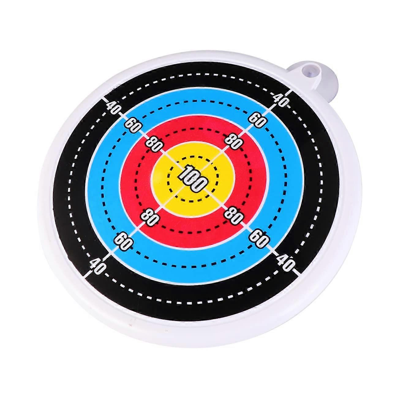 Abs Plastic Archery Target for Kids, Garden Bow and Arrow Sucker Target, Outdoor Games for Ages 5 and Up