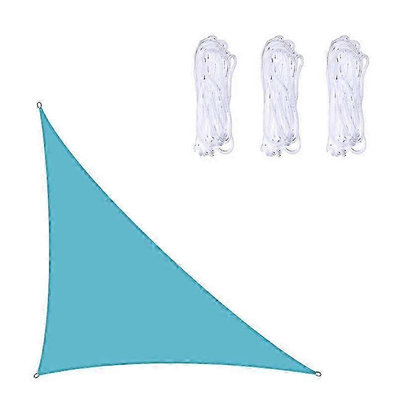 outdoor sun shade sail triangular canopy for patio garden
