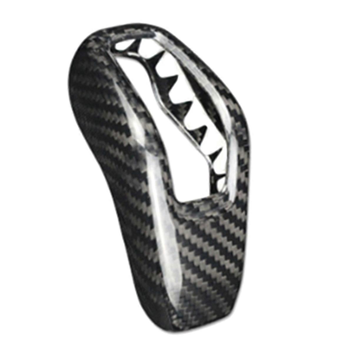 Shift Head Decorative Cover Center Control Gear Handle Cover Carbon Fiber Patch for 2020
