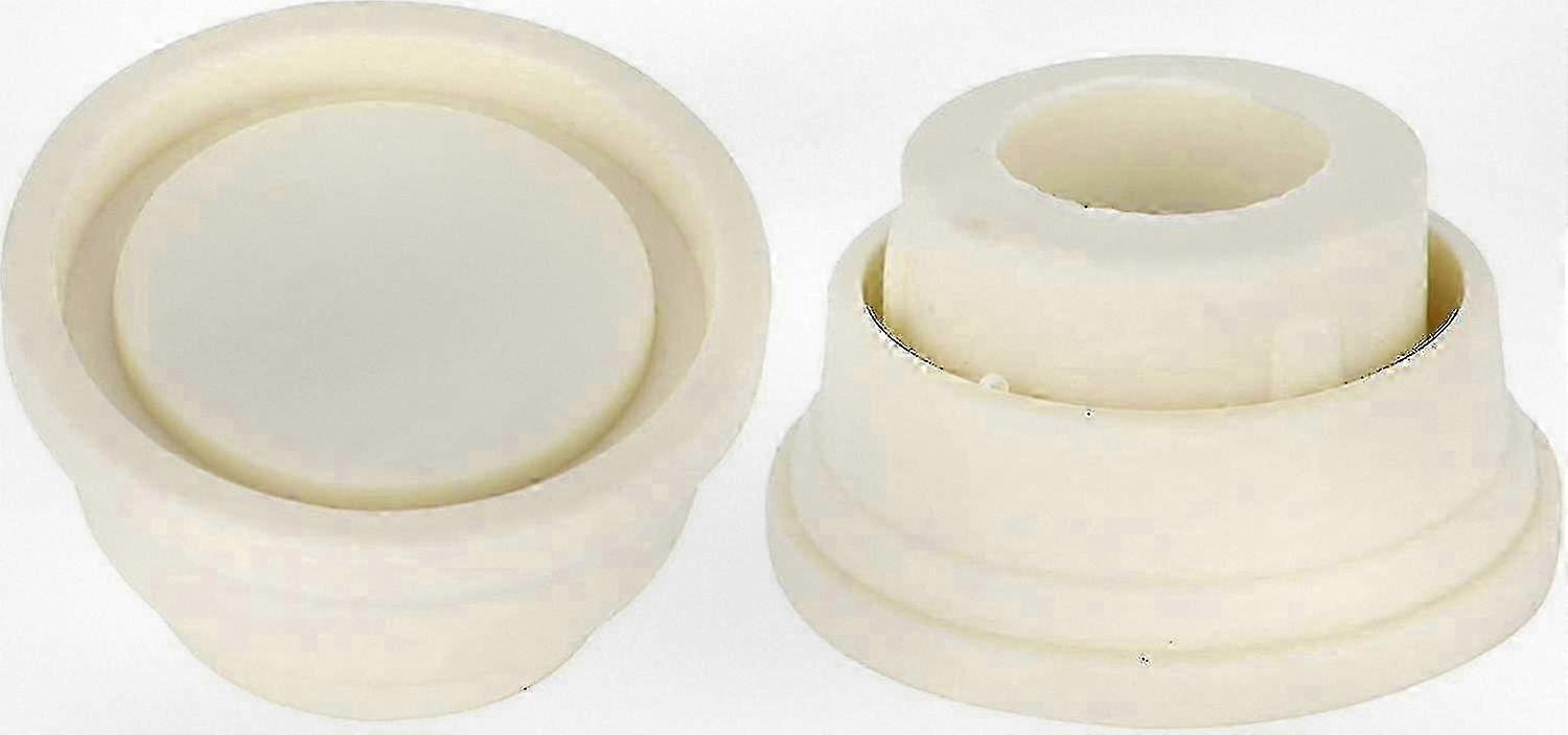 Non-Slip Rubber Bumpers for Pool Steps, Set of 2 Protective Cushions for Swimming Pool Ladders and Edges