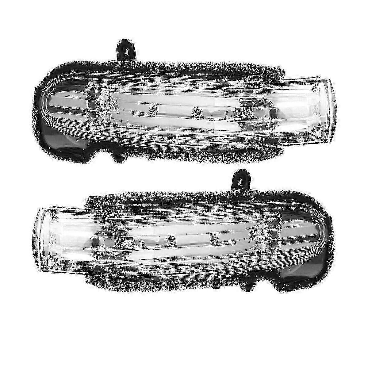 Pair Turn Signal Indicator Light for Mercedes-Benz W203 C-Class (C280 C320 C350) Side Mirror Blinker Lamp Left Right