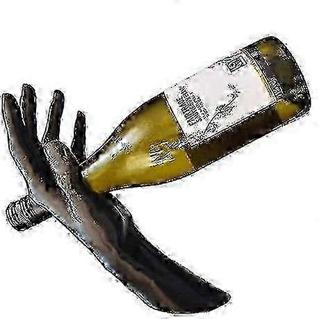 Hand-Shaped Wine Bottle Holder | Unique 3D Printed Wine Rack | Realistic Hand Design Bar Accessory | Modern Home & Kitchen Dcor | Funny & Creativ
