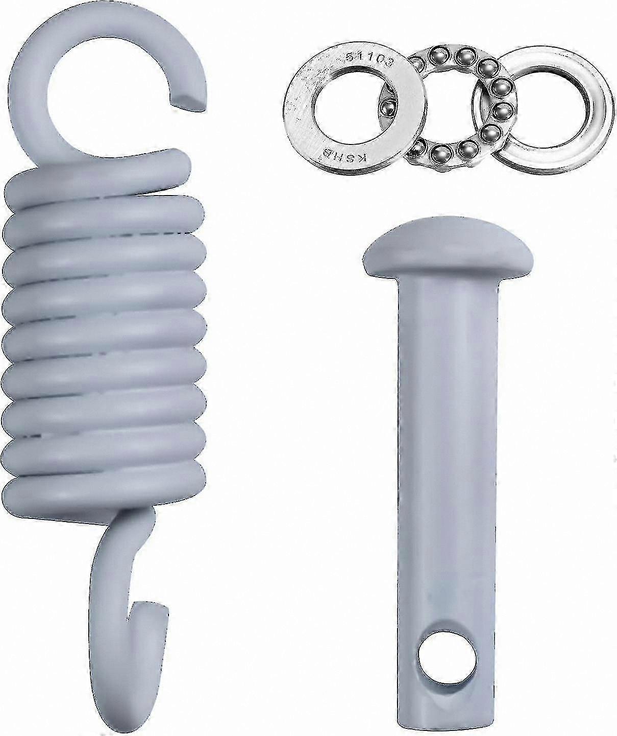 Heavy-Duty Hammock Chair Hanging Kit with Spring Pin and Plug Hardware for Hanging Basket Chairs, Supports Up to 500lbs