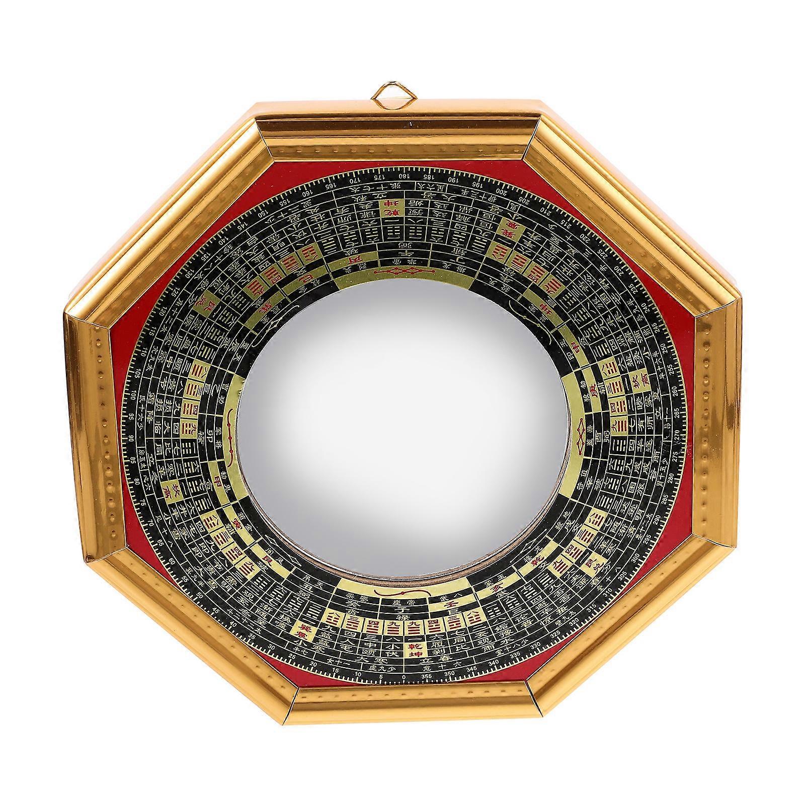 Traditional Chinese Bagua Mirror with Convex Function for Home Use 2Pcs