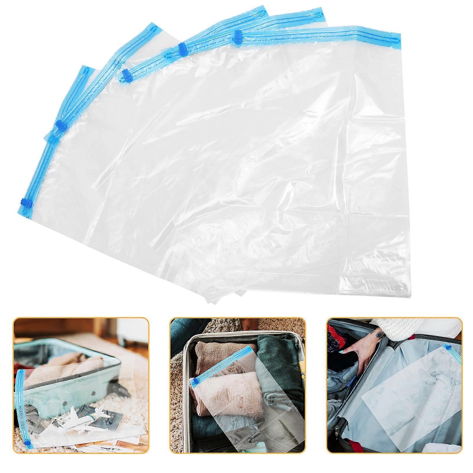Hand Roll Travel Vacuum Bag Compression Bag for Space Saving 20Pcs
