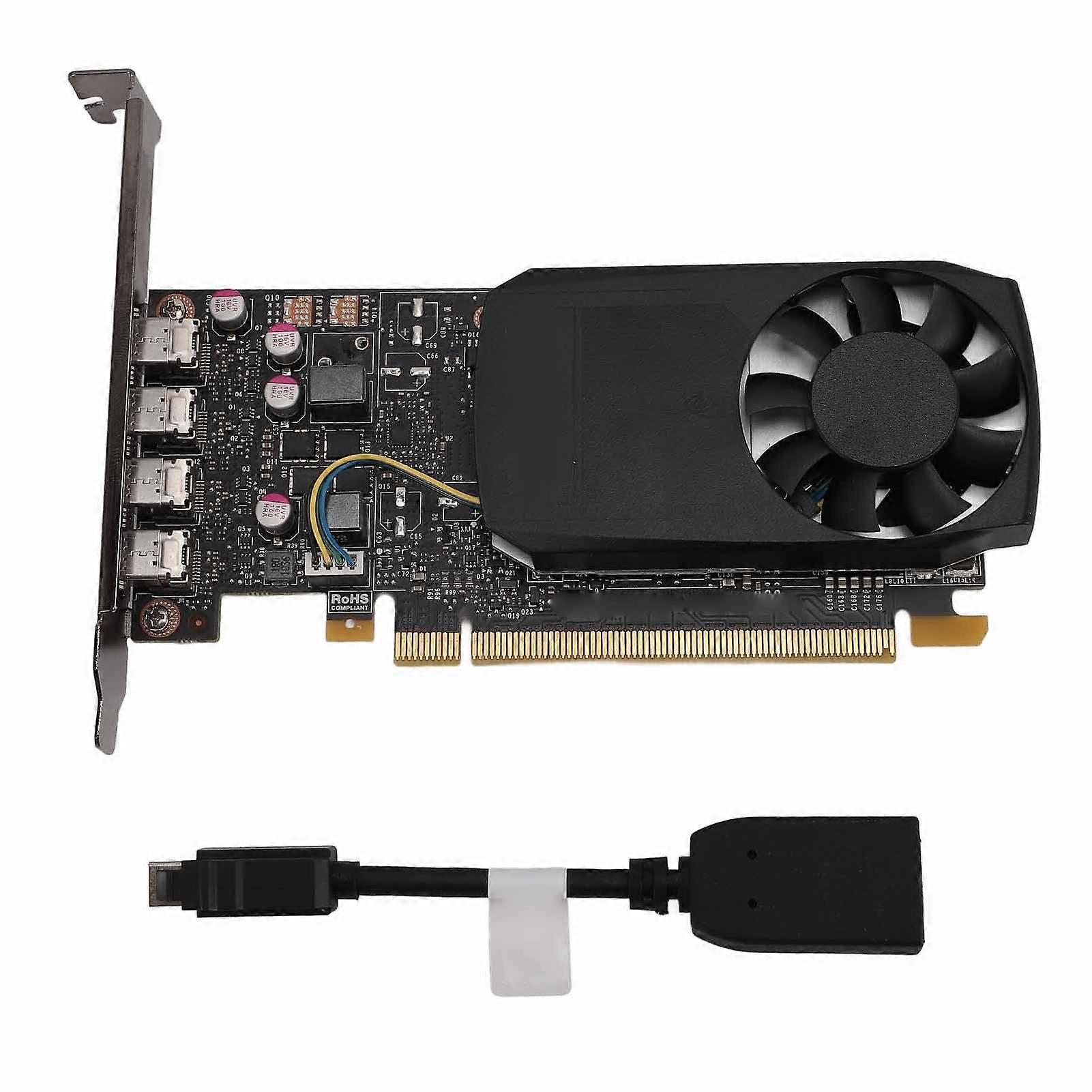 P1000 Graphics Card 4GB GDDR5 128 Bit PCIe 3.0 for 3D Modeling Rendering and Gaming