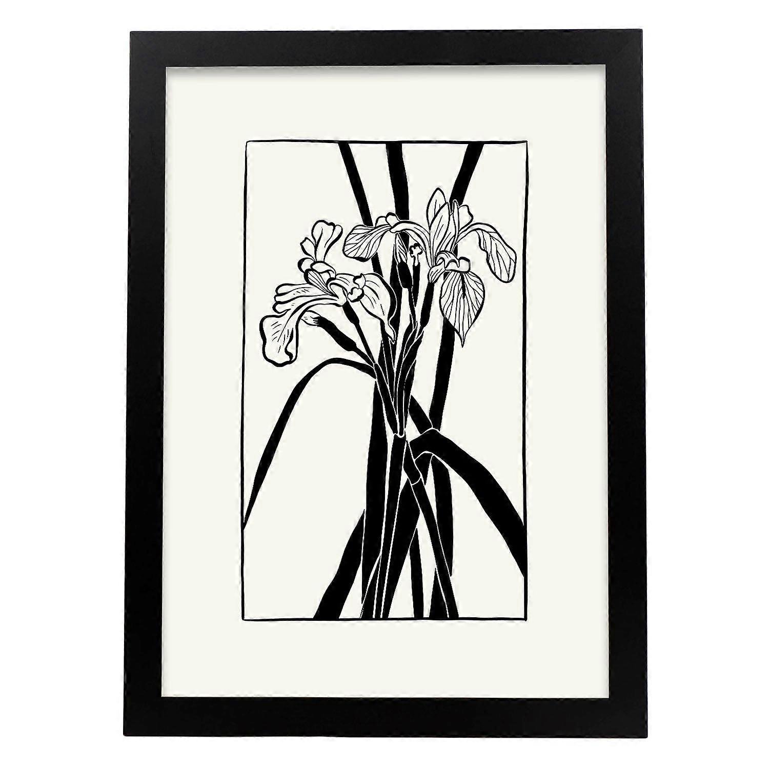 Alstroemeria en fleurs Affiche