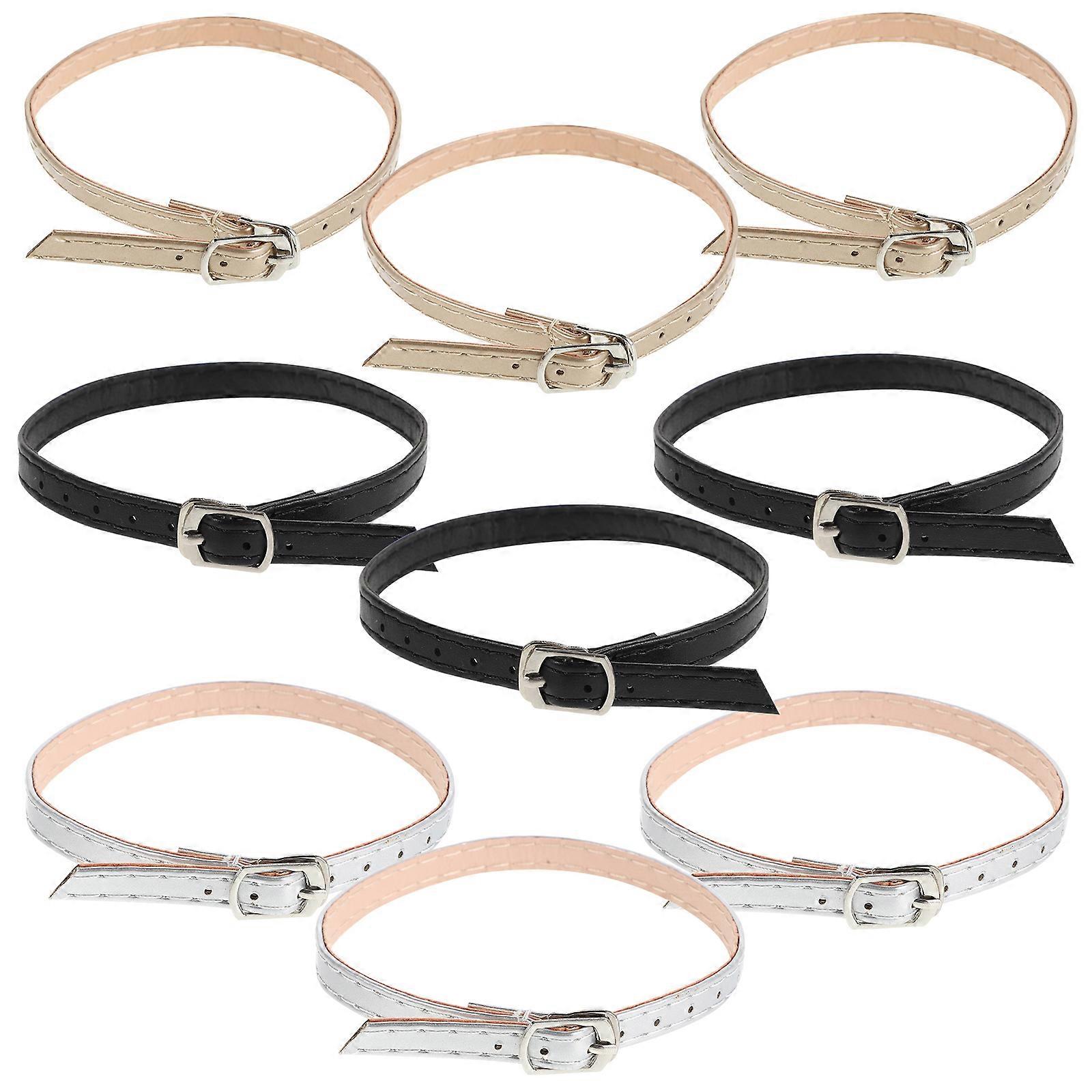 Women's Non-Slip Heel Straps Adjustable for High Heels 3Pairs Detachable