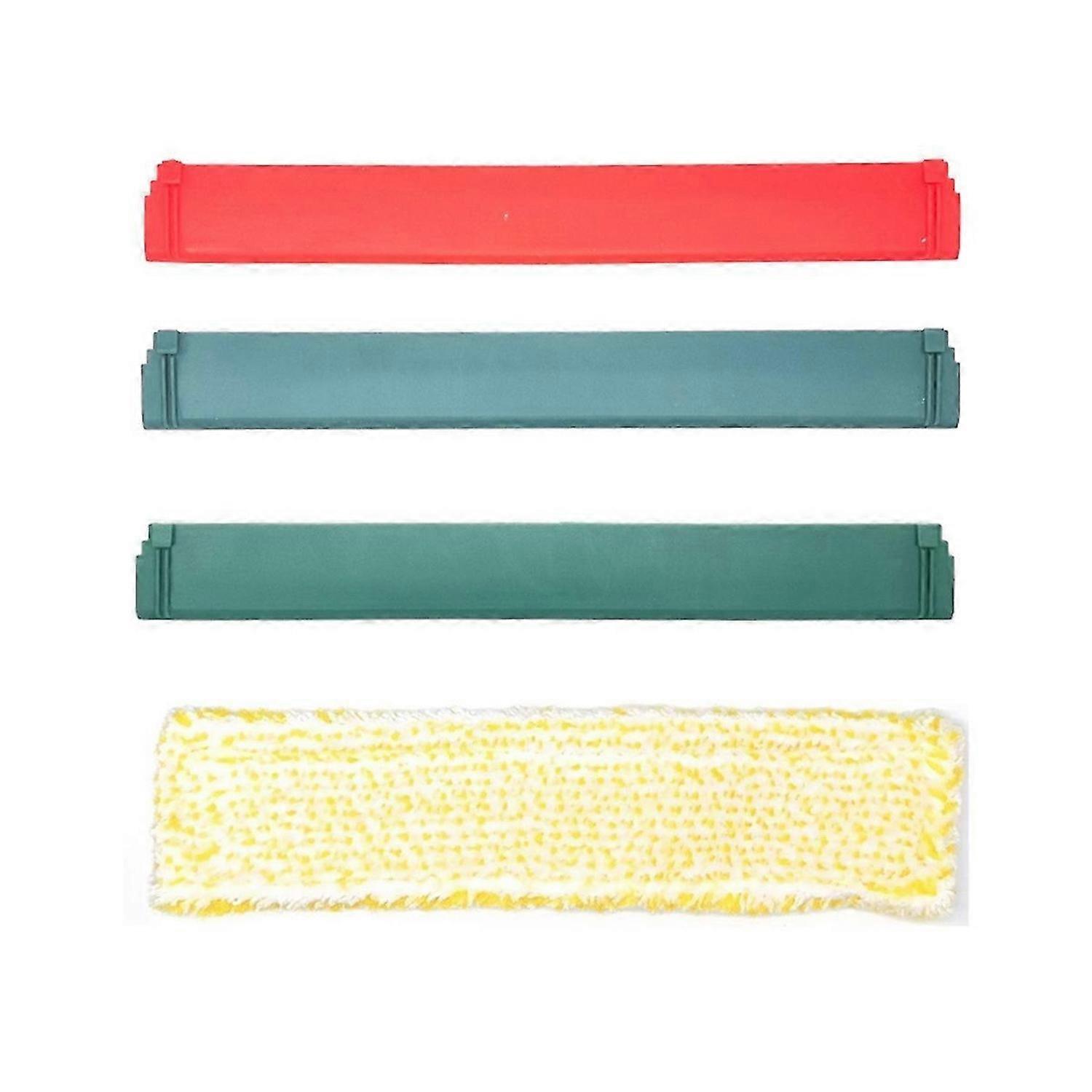 4Pcs 280mm Rubber Scraper for WV6 WV7 Window Cleaning Machine Scraper Part 5.633-360.0