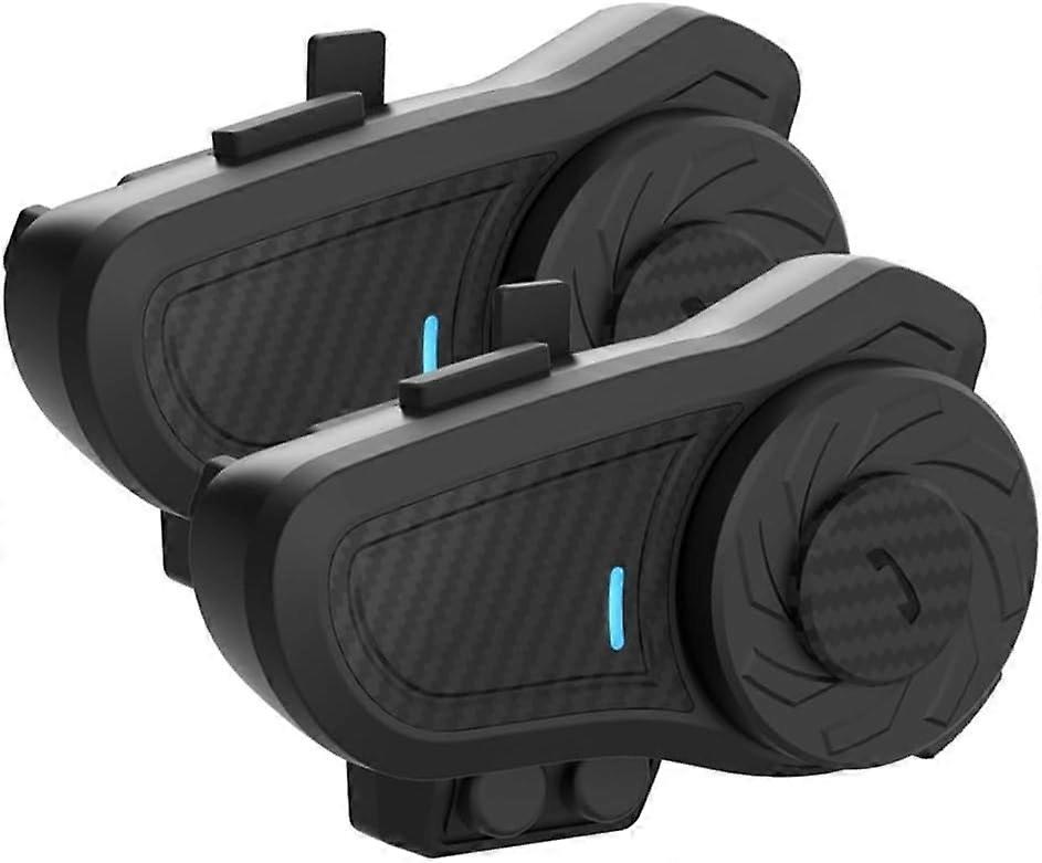 Walkie Talkie  Headset Wireless Communication System To 800M With & Noise Cancellation 1Pair